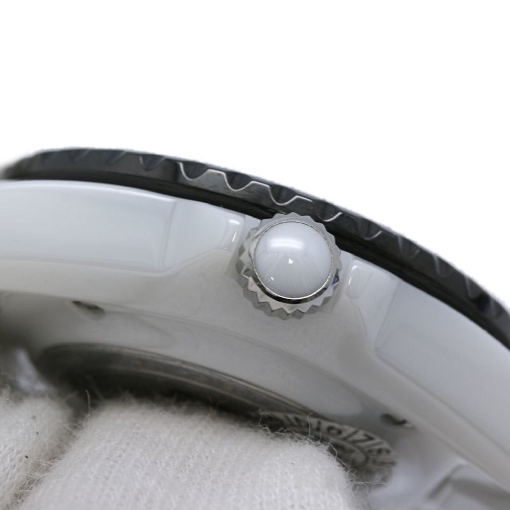 CHANEL J12 Couture H9763 Women's Watch, White Ceramic x Stainless Stee