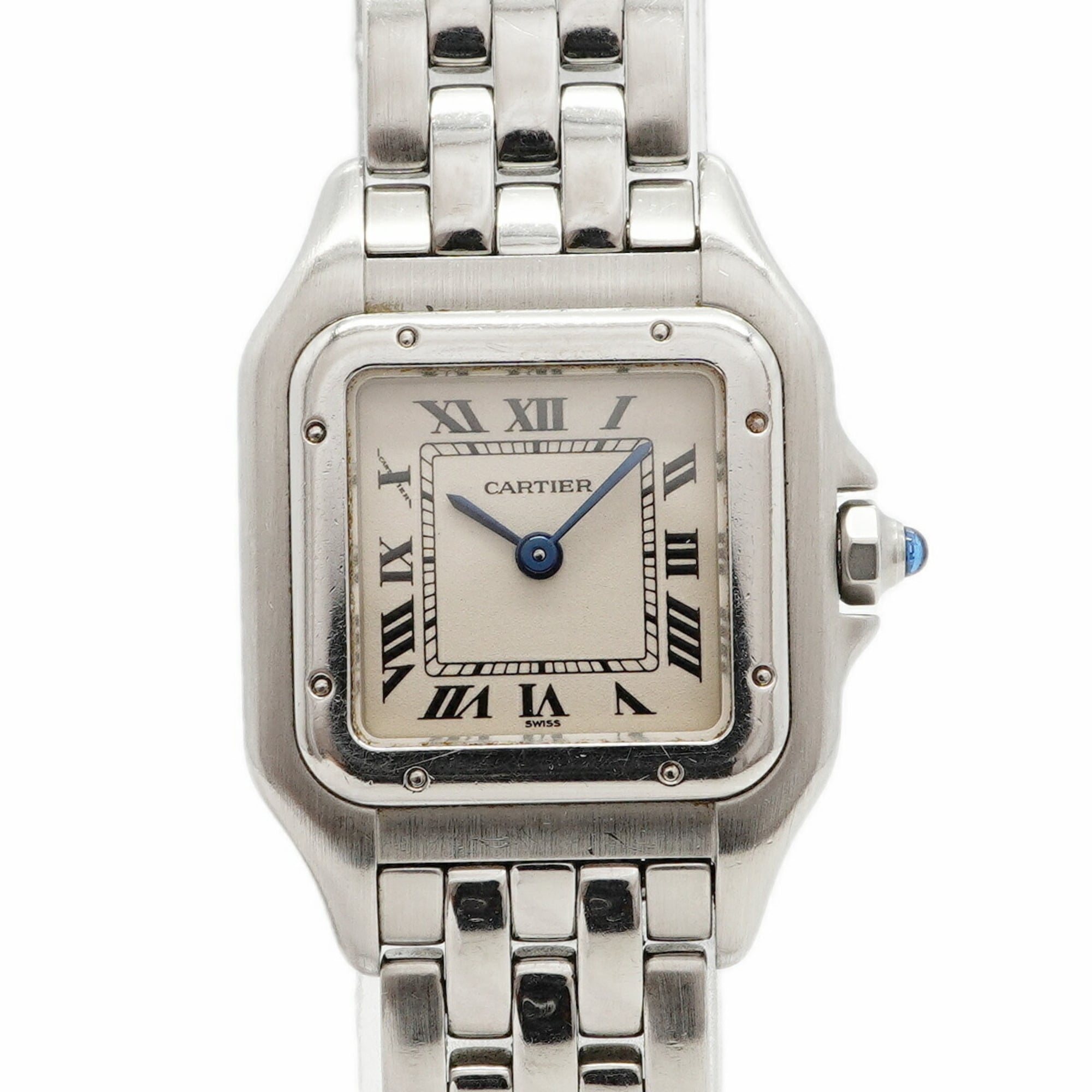 Cartier PanthÃ¨re SM W25033P5 Ivory Dial Women's Watch