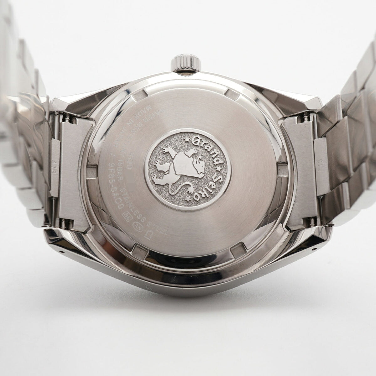 Grand Seiko Grand Heritage Collection SBGP011/9F85-0AC0 Horloge met zwarte wijzerplaat 39mm