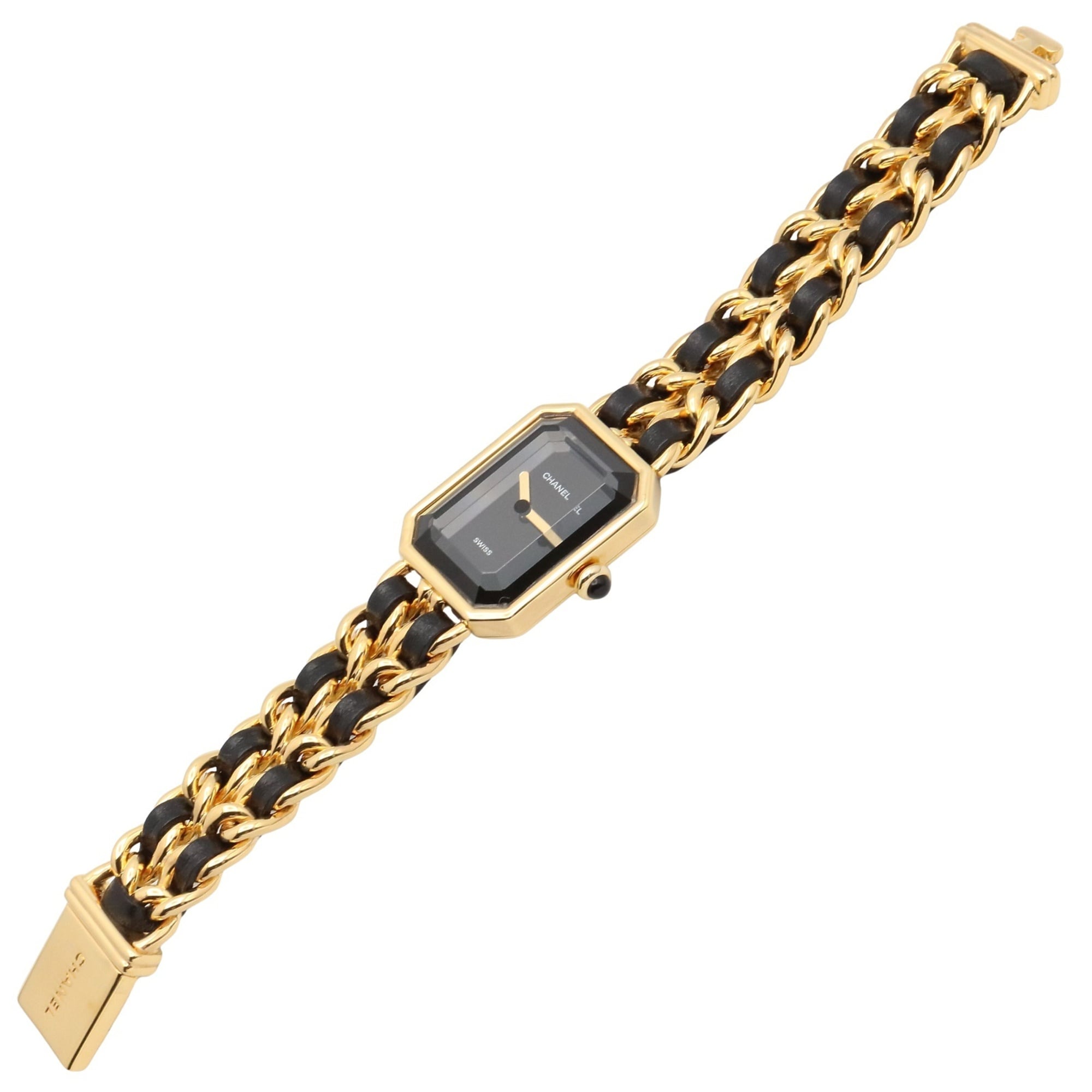 Chanel CHANEL Première S H0001 Black Dial 20mm Watch