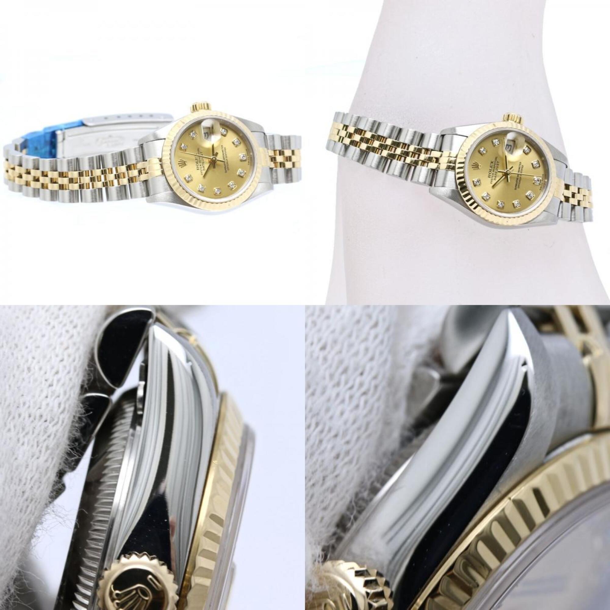 ROLEX Datejust 10P Diamond 79173G Wo 40547