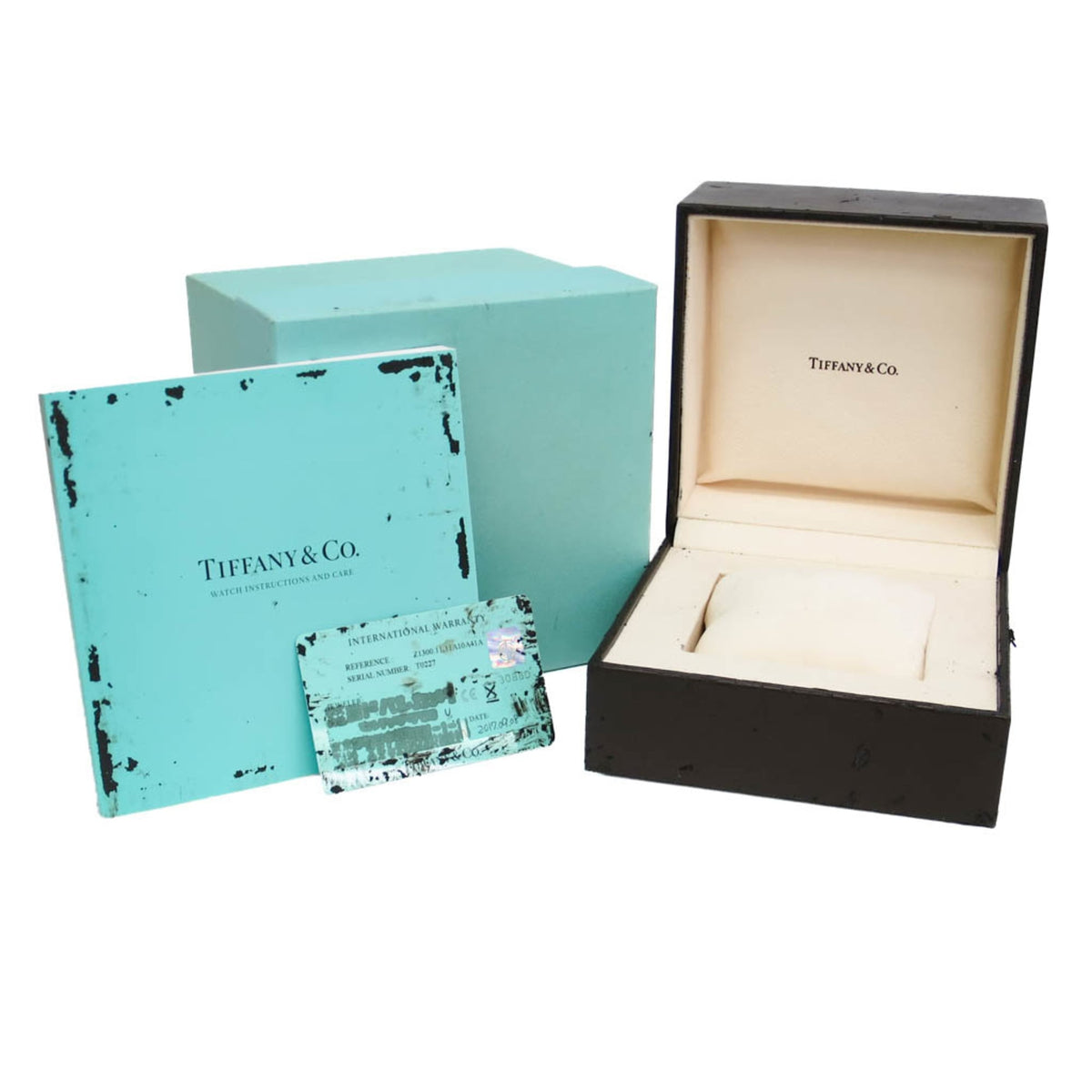 Tiffany Atlas Z1300.11.11A10A41A Schwarz Zifferblatt 30 mm Uhr