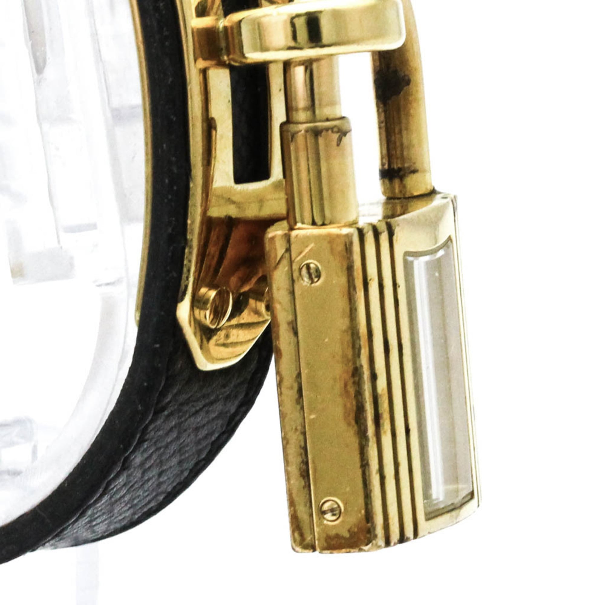 HERMES Kelly-horloge, verguld, leer, quartz, dameshorloge