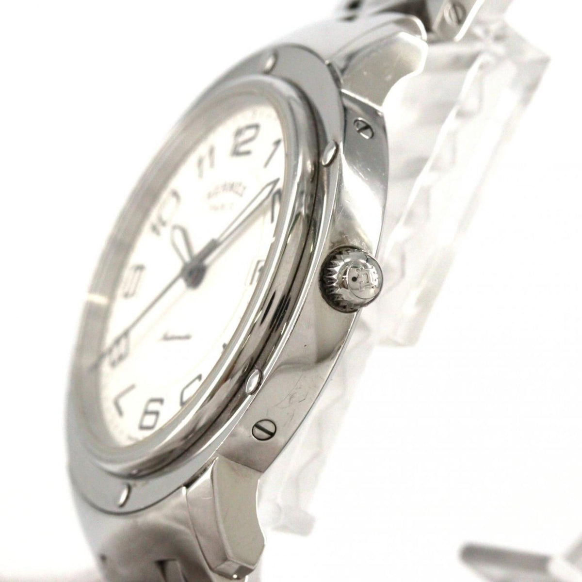 Hermes Clipper Classic CP2.810 Silver Dial 39mm Watch