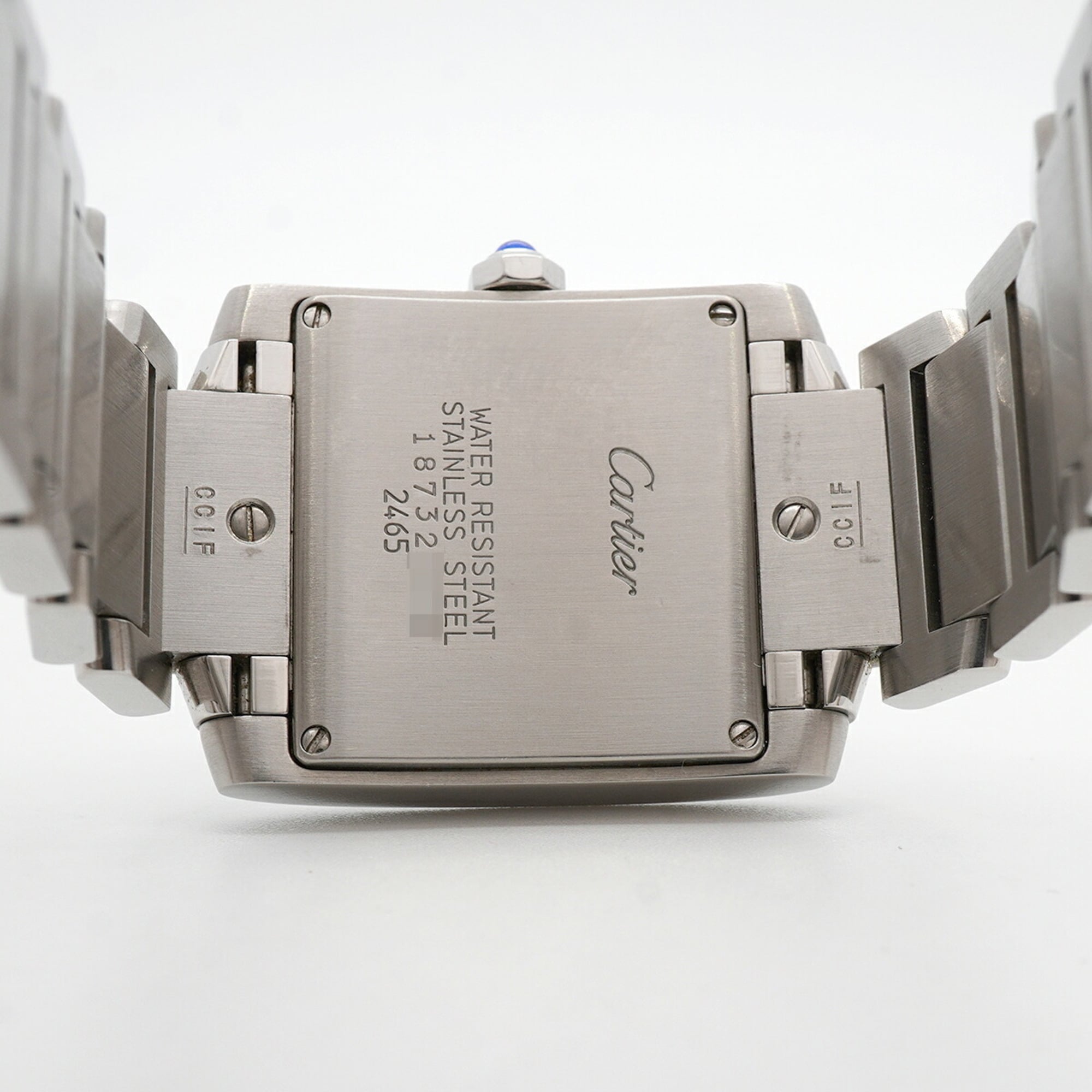 Cartier Tank Française MM W51011Q3 Ivory Dial 25mm Watch