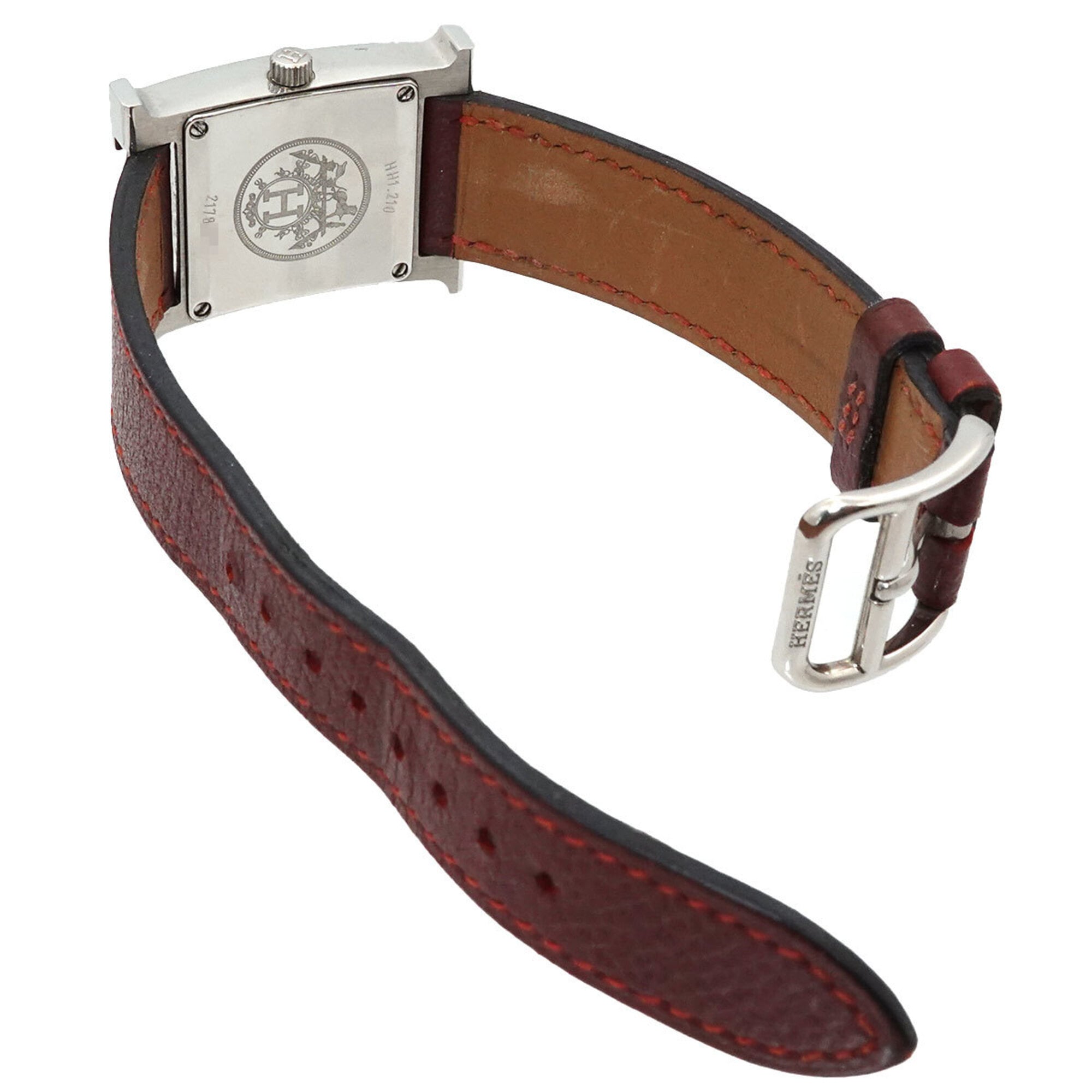 Hermes H- Silver Dial 21mm Watch