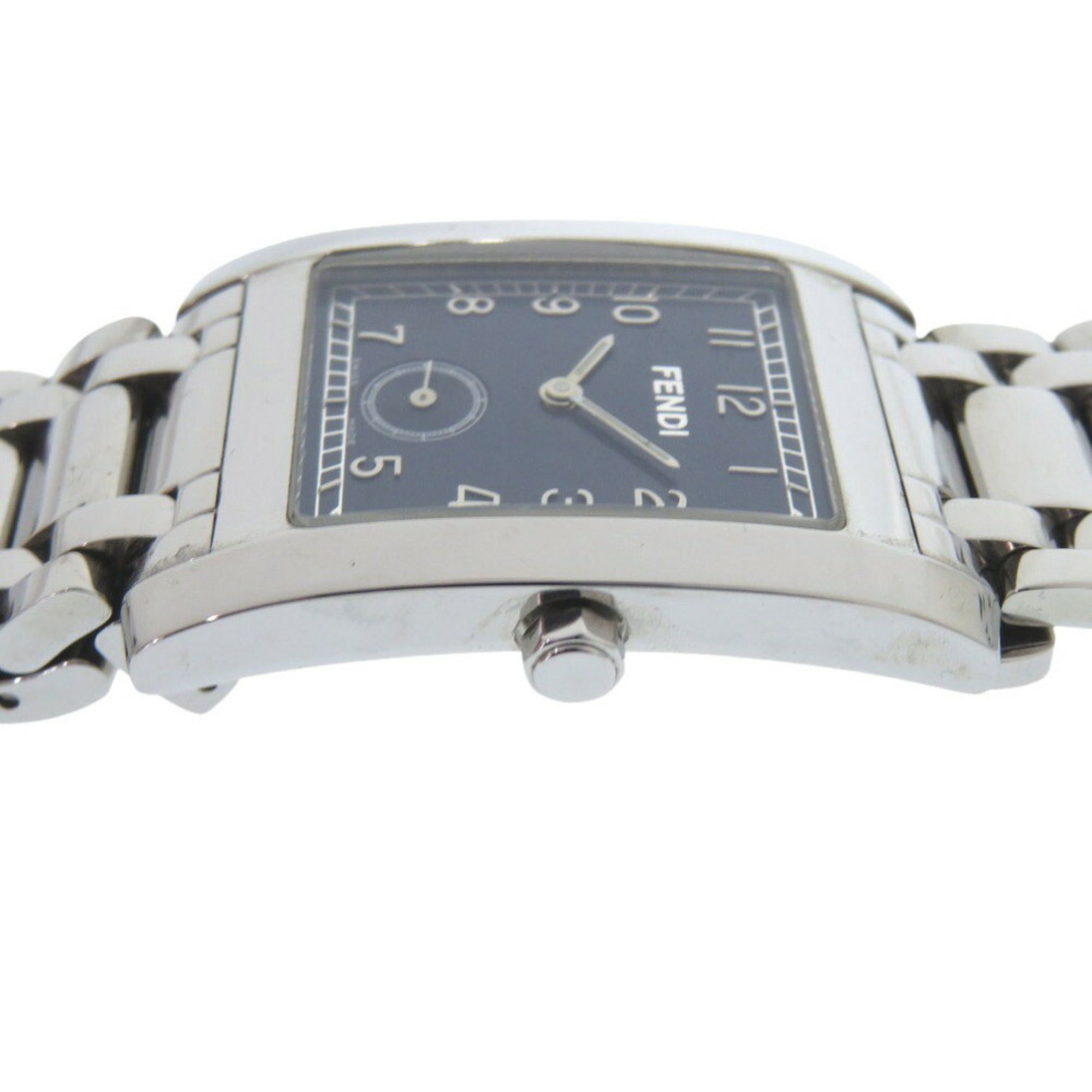 Fendi Classico 7000G roestvrijstalen marineblauw-zilveren quartzhorloge 1914FENDI
