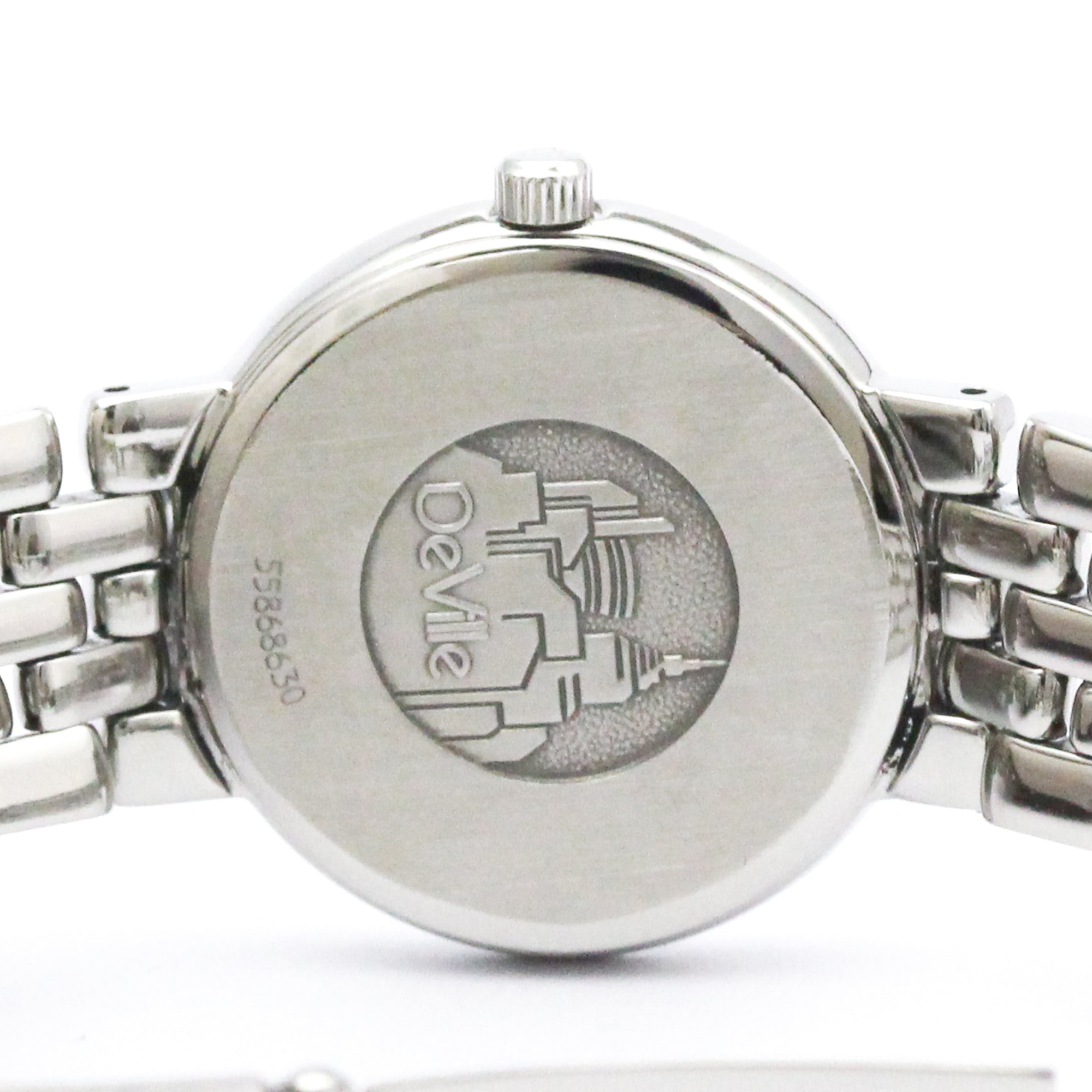 OMEGA De Ville Prestige stalen quartz dameshorloge 7560.31