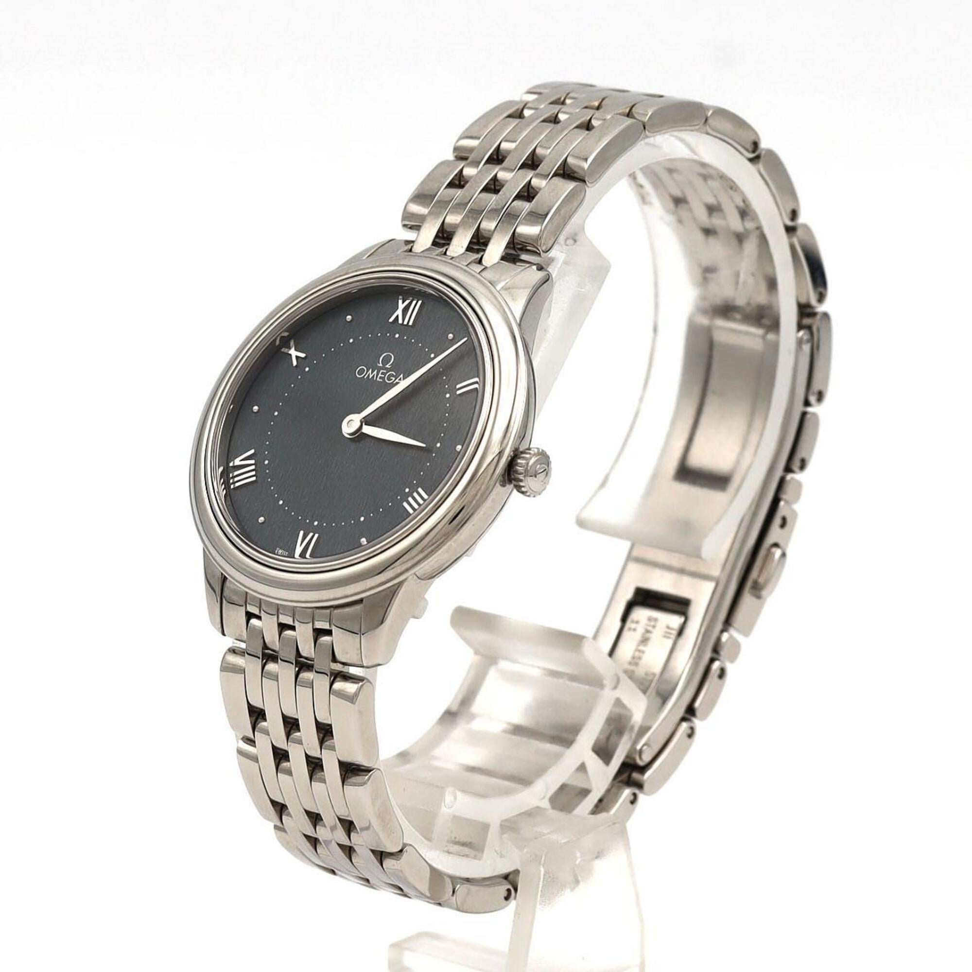 Omega De Ville Prestige 434.10.30.60.10.001 Stainless Steel Quartz Watch