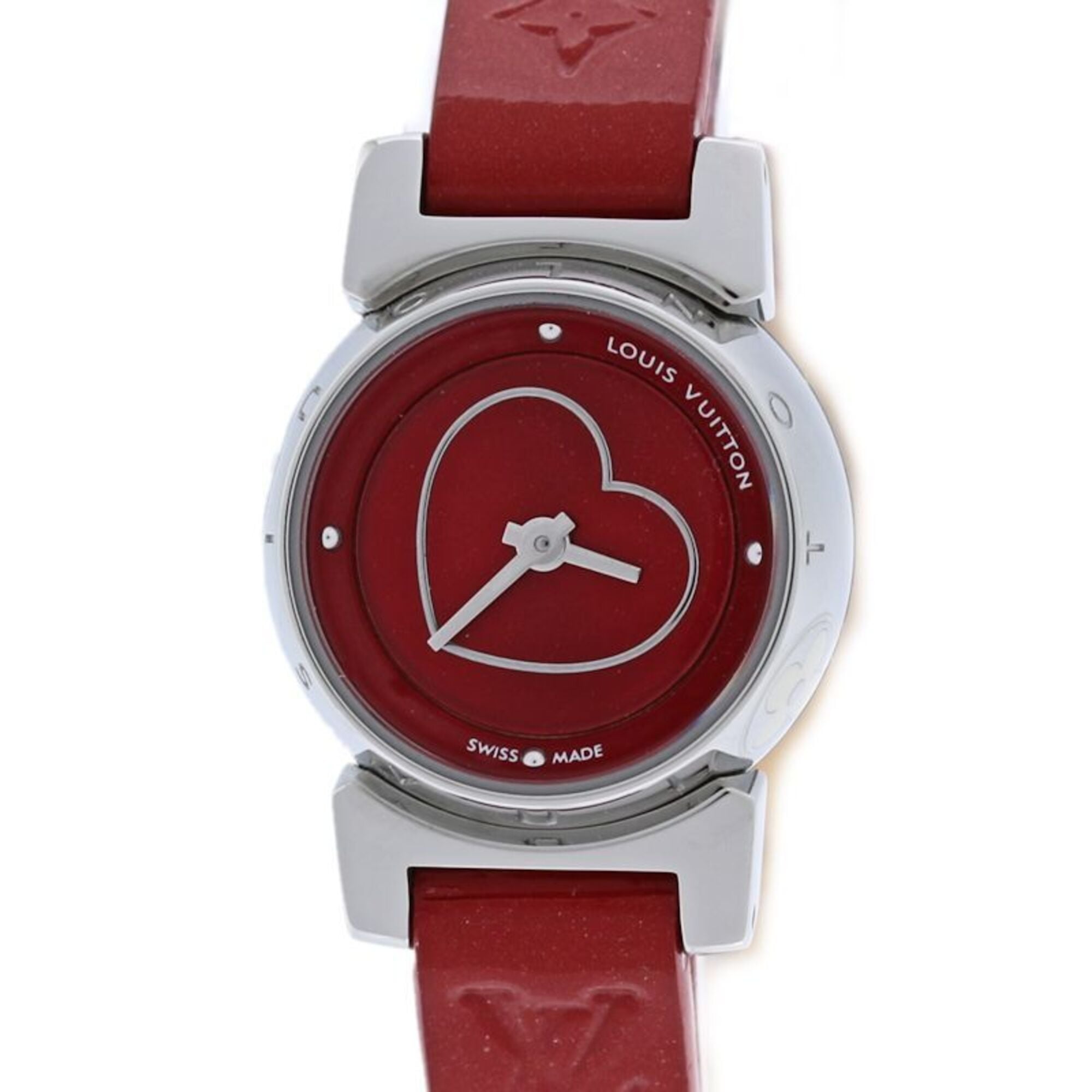 LOUIS VUITTON Tambour Bijou Q151Z0 Women's Watch /40408
