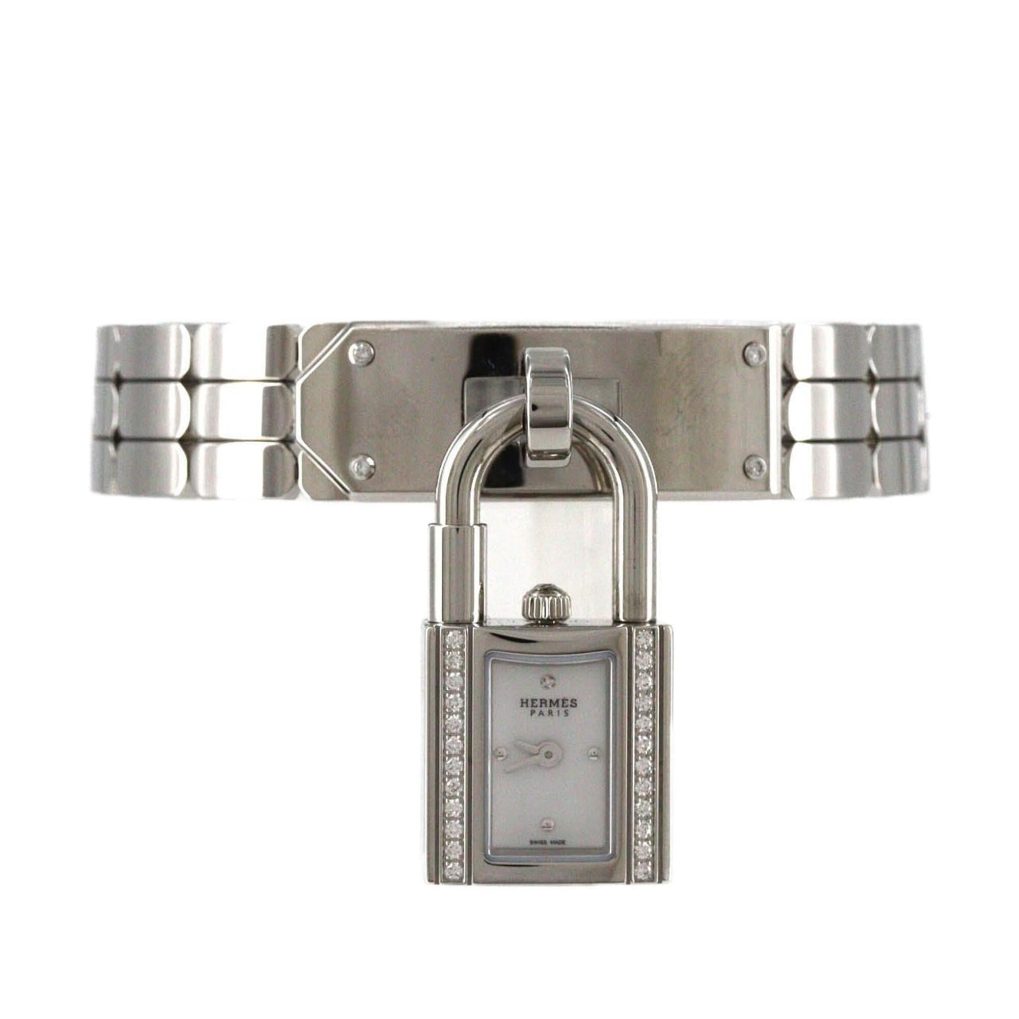 Montre Hermès Kelly D 1P KE4.130 Blanc avec cadran de 16 mm