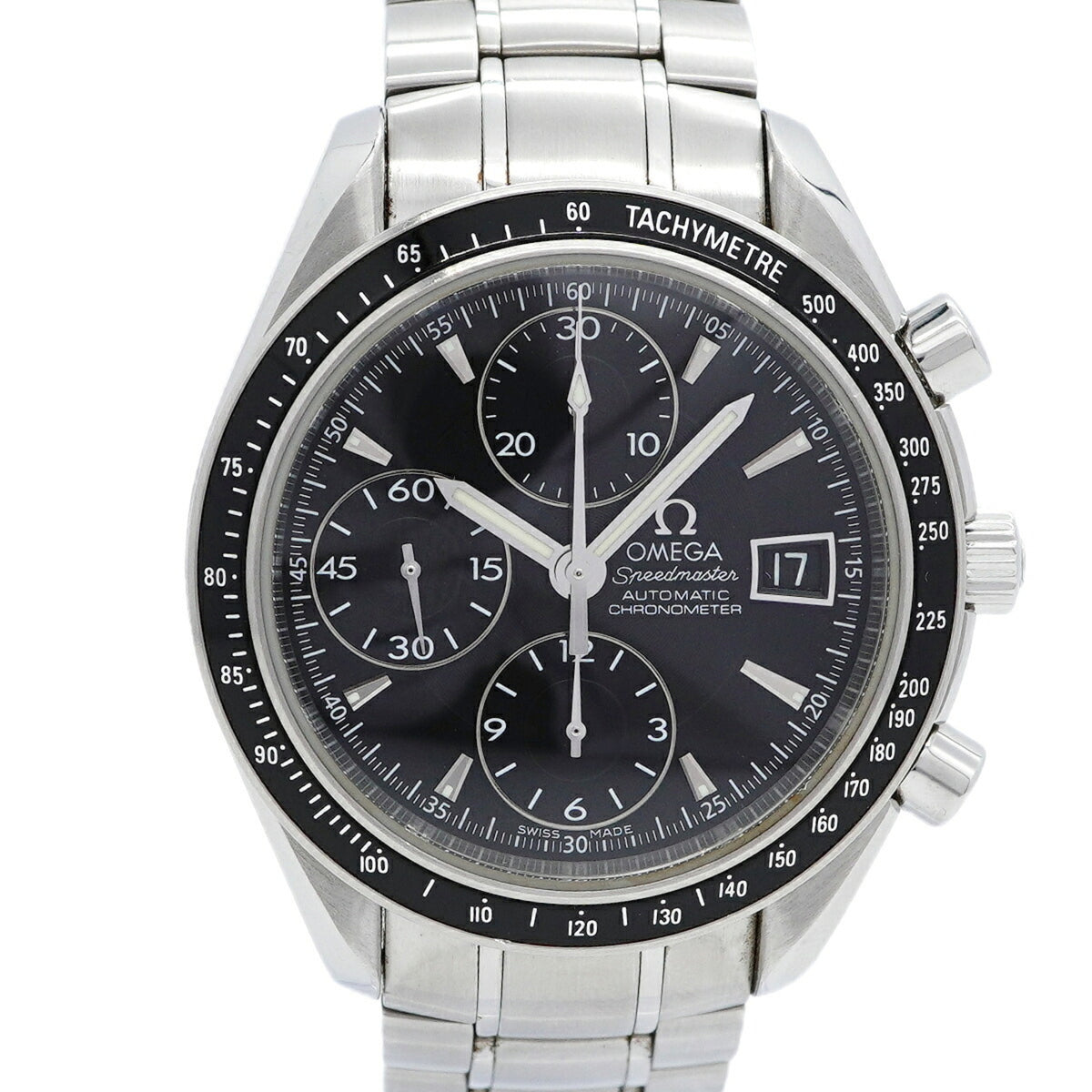 Omega Speedmaster Datum 3210.5 Schwarz Zifferblatt 40mm Uhr