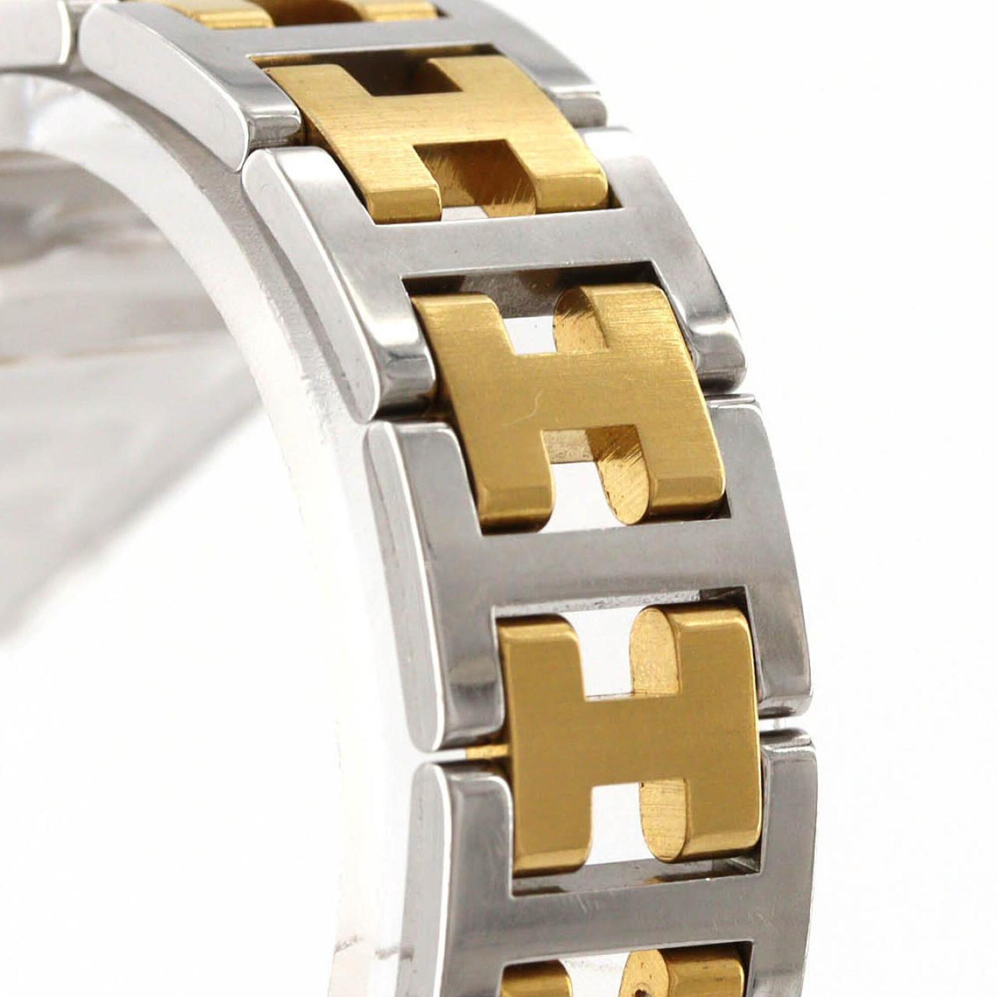 Hermes Clipper Elfenbein Zifferblatt 24 mm Uhr