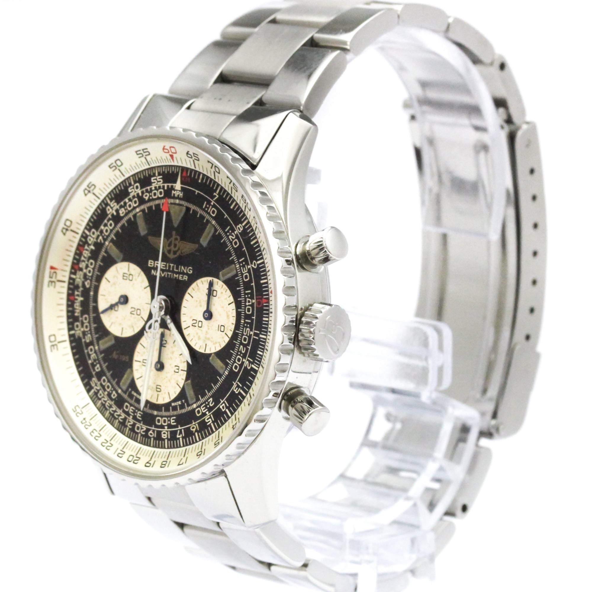 BREITLING Navitimer Mechanic Limited Edition Mens Watch A11022 Polished