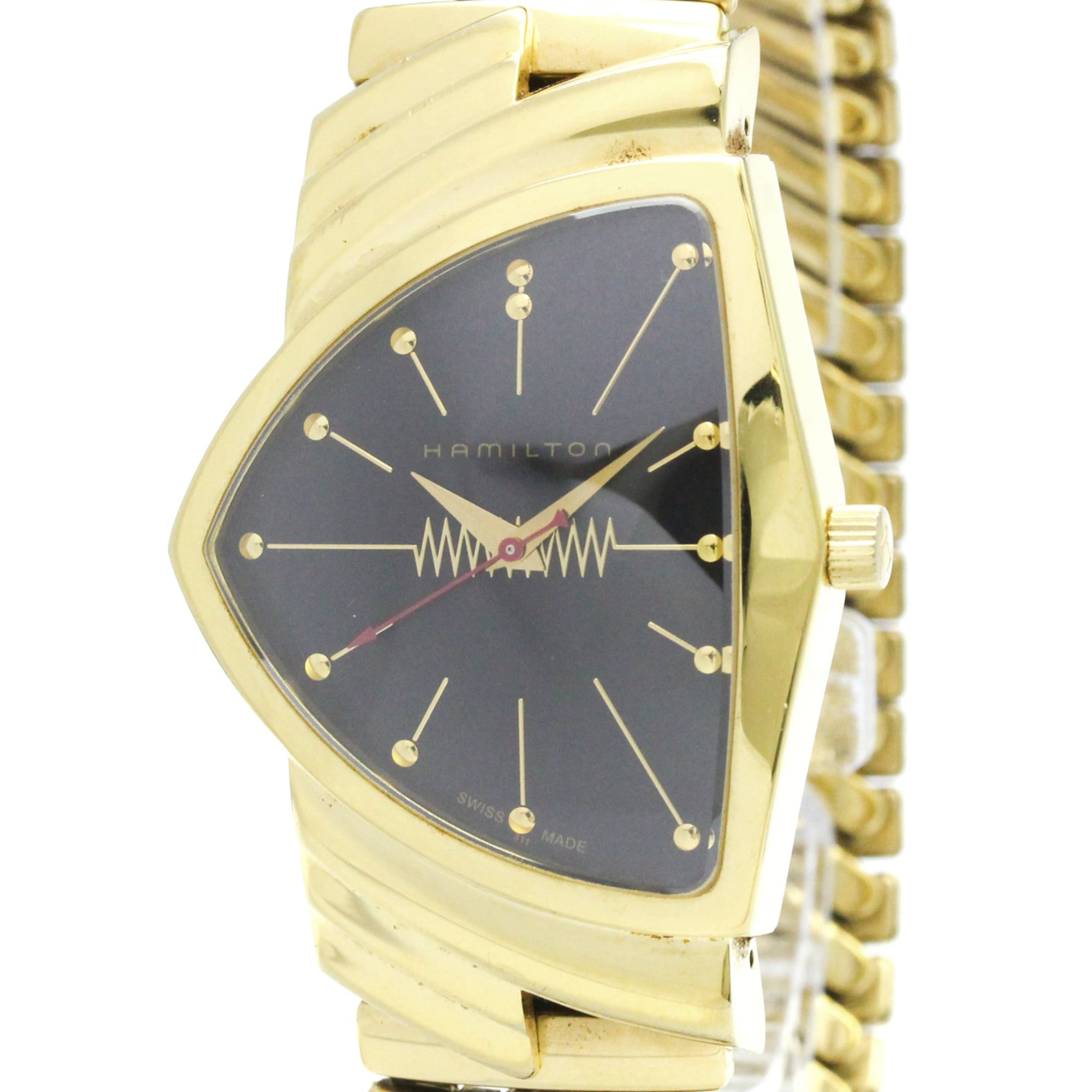 Montre Hamilton Ventura H244710 Noir avec cadran de 32 mm