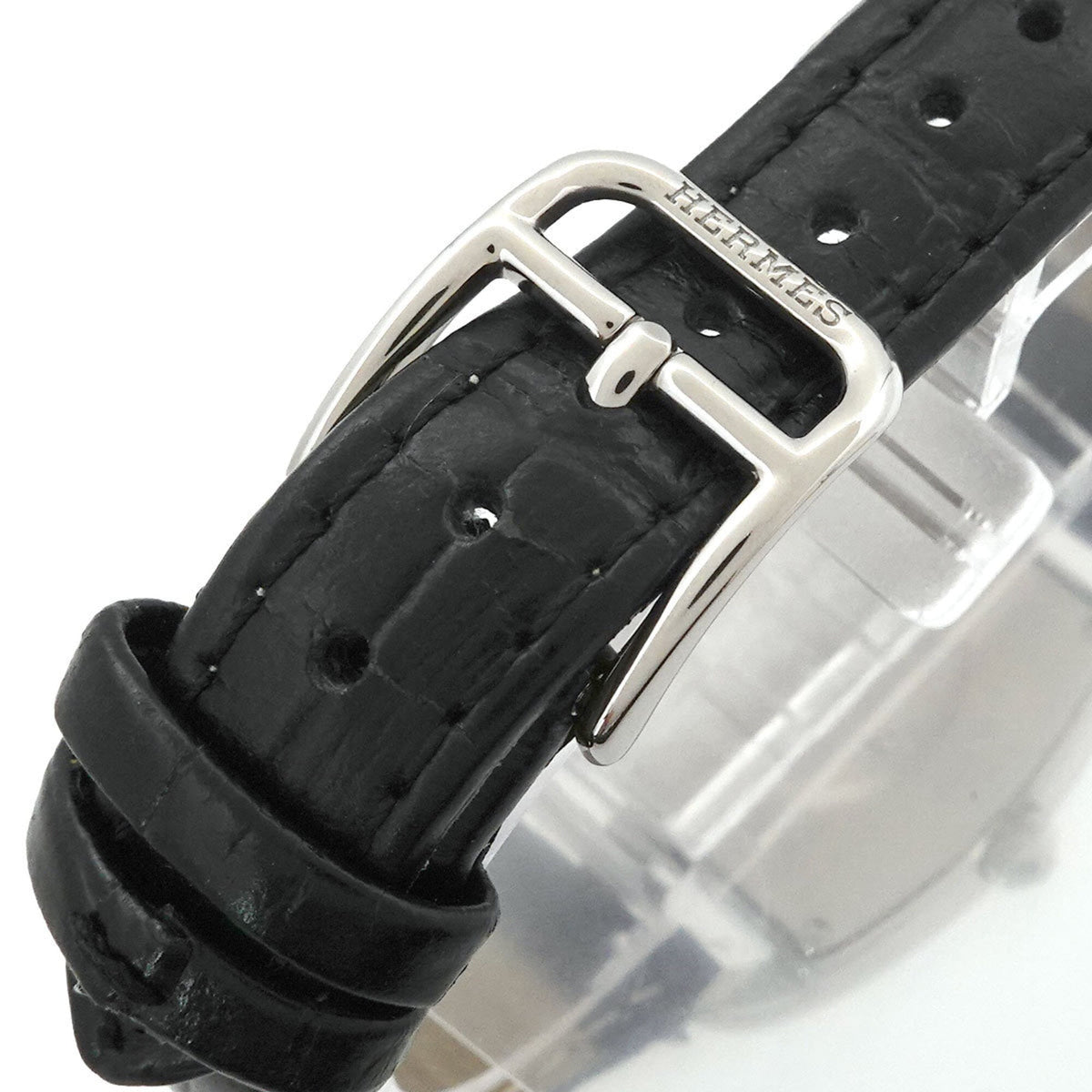 Hermes Cape Cod Tonneau CT1 210 White Dial 27mm Watch