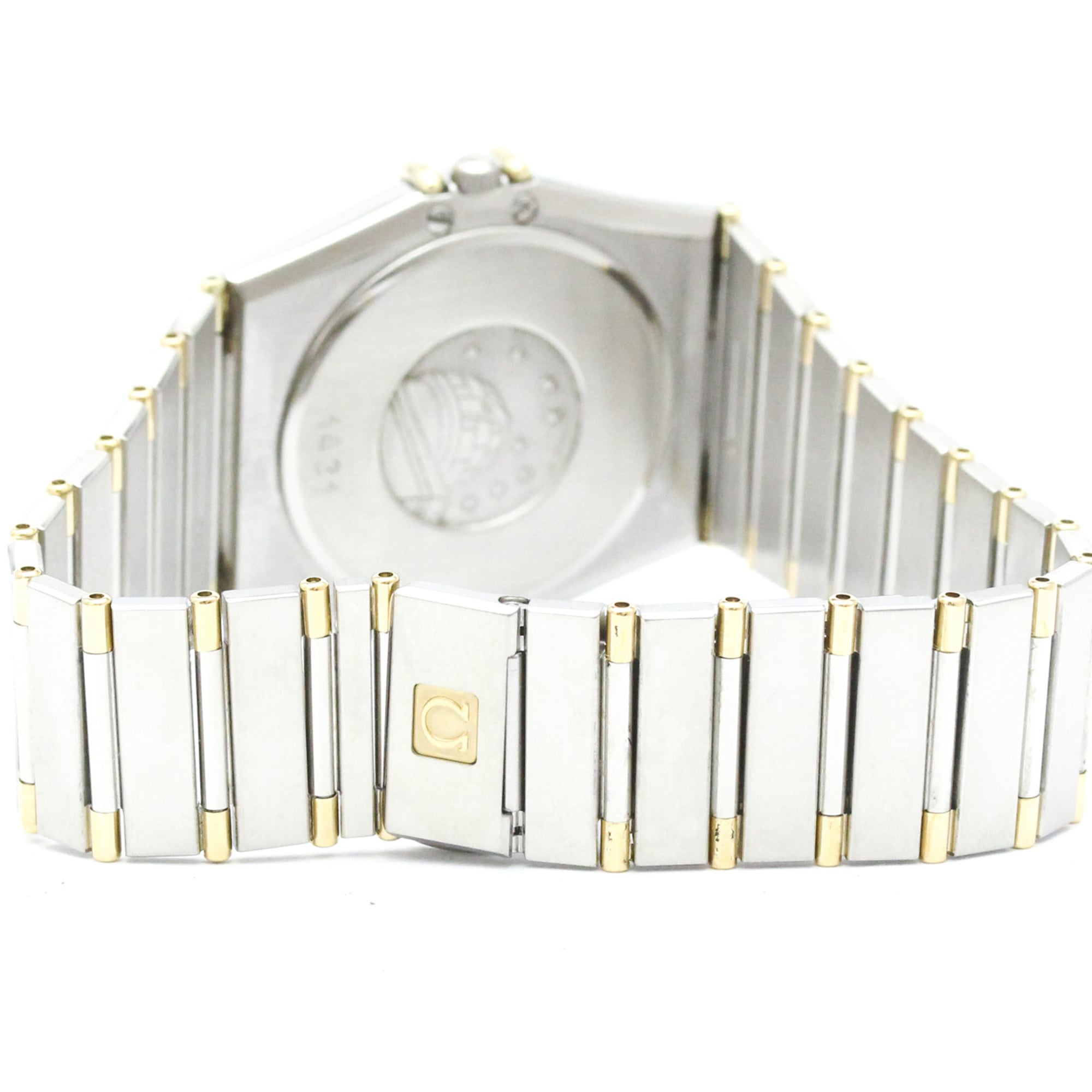 Montre Omega Constellation 3980866, cadran doré, 33 mm