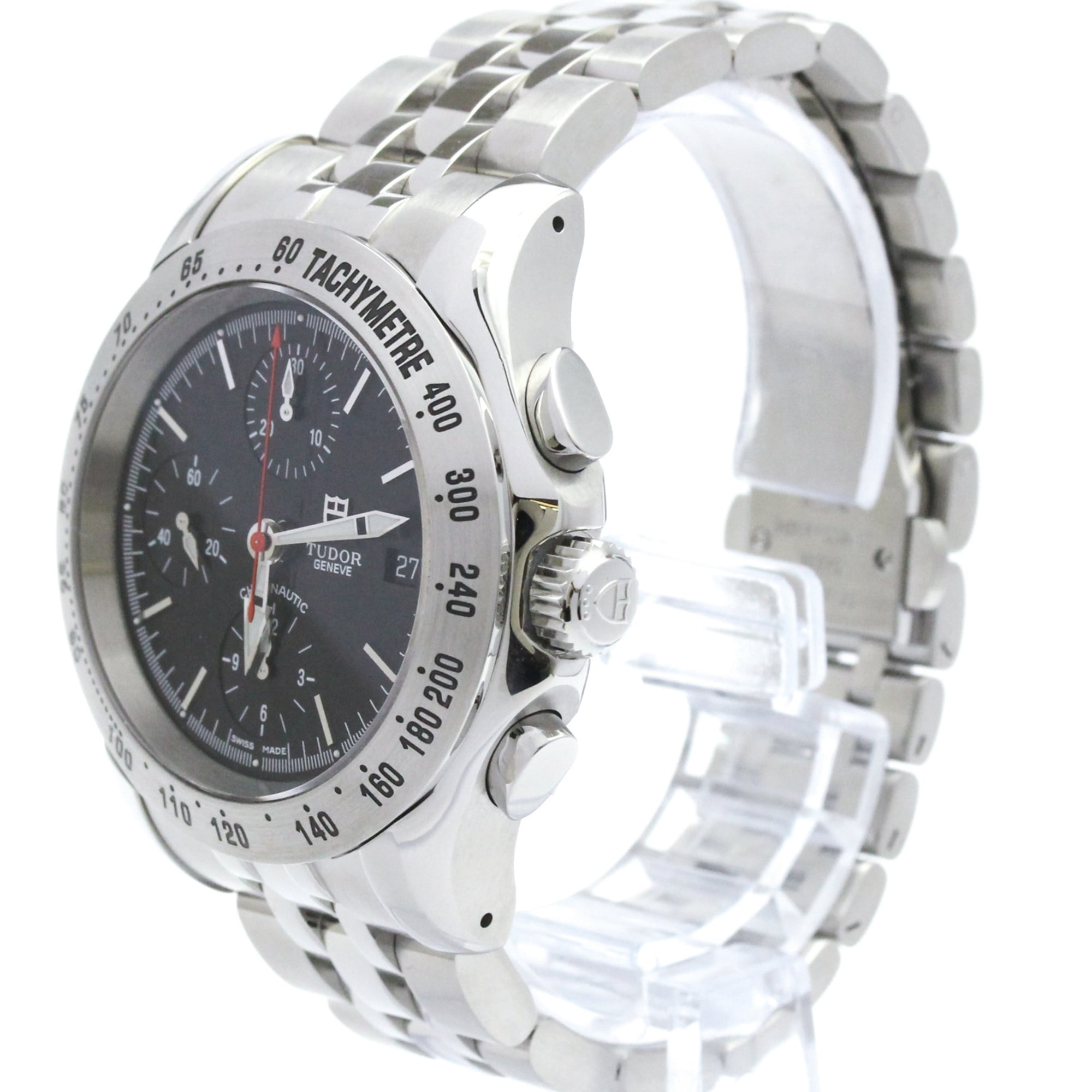 Tudor Chronautic 79390P Carbon Dial 42mm Watch
