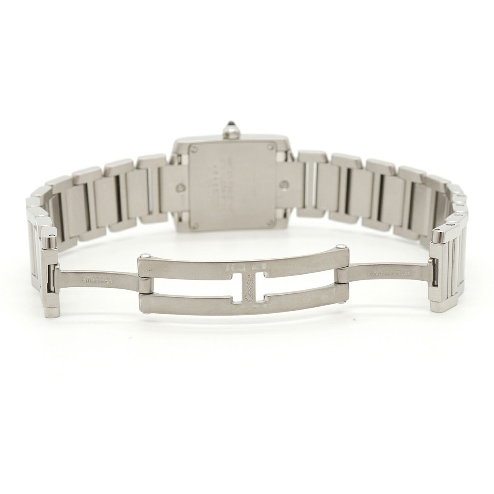 Cartier Tank WE110006 Silver Dial Stainless steel 20mm Watch