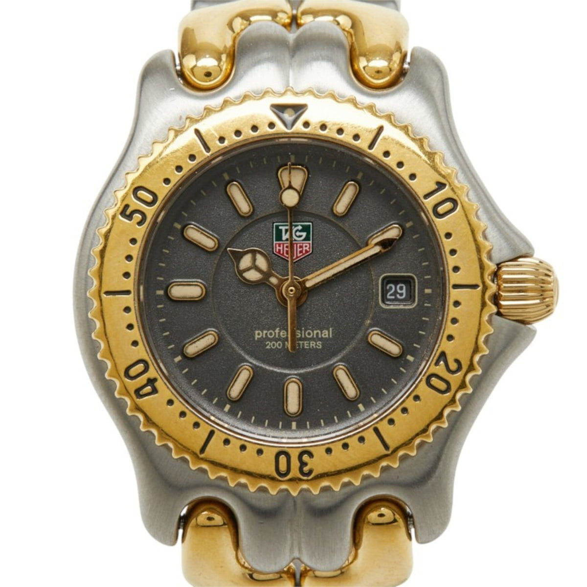 TAG Heuer Cell Professional WG1320-0, graues Zifferblatt, 28 mm Uhr