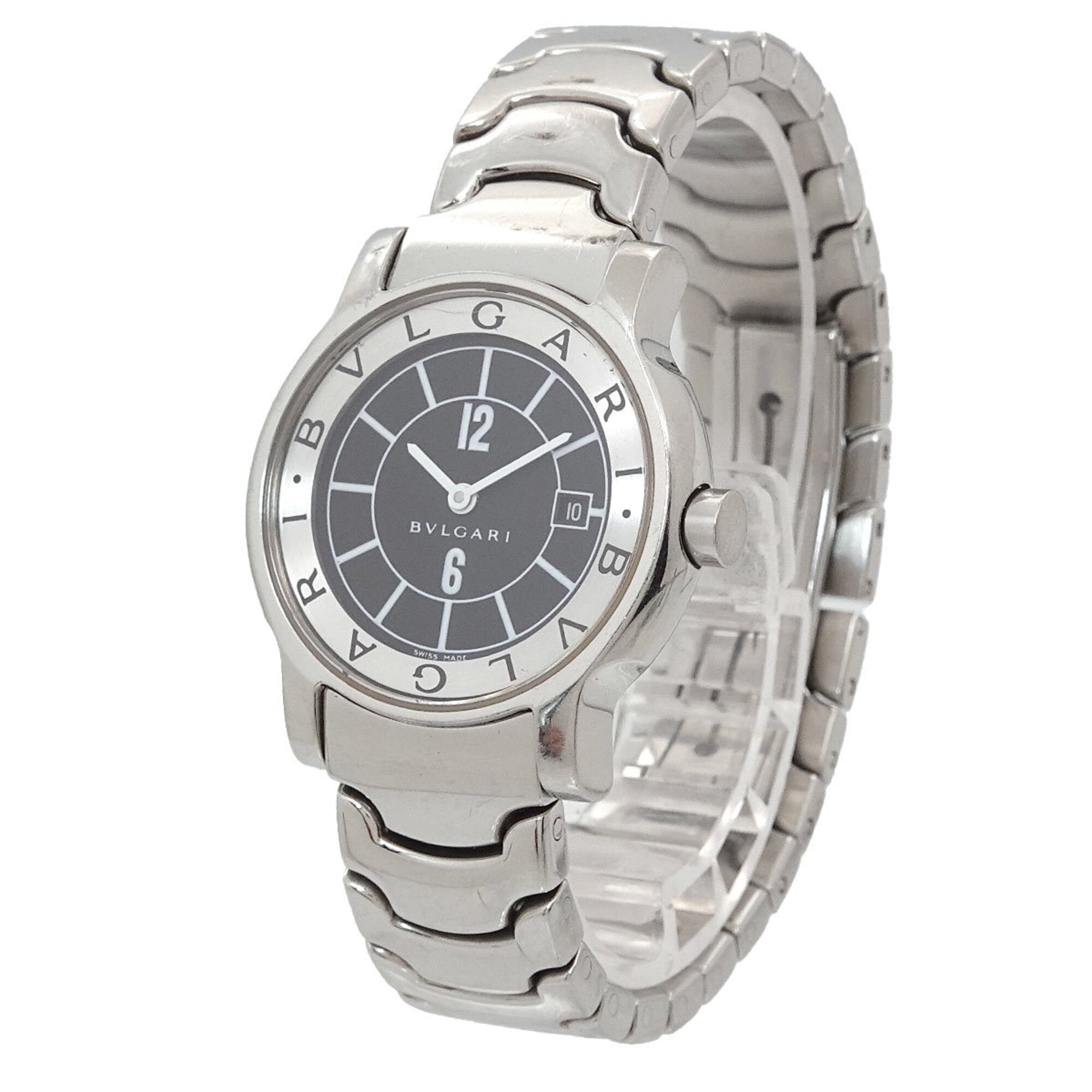 Bvlgari Bulgari BVLGARI Solo Tempo ST29S Black Dial 29mm Watch