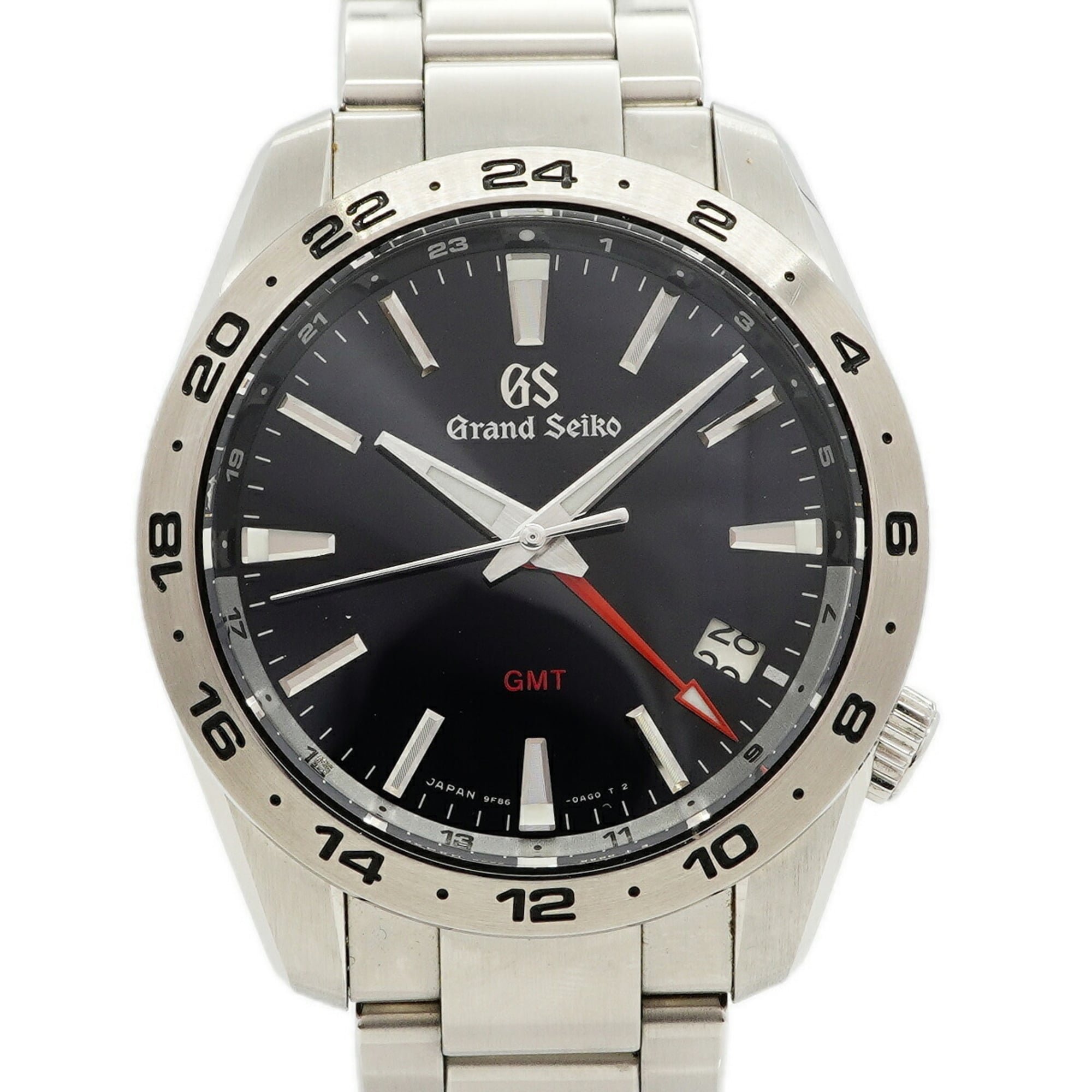 Grand Seiko Grand Sport Collection GMT SBGN029 Navy Dial 39mm Watch