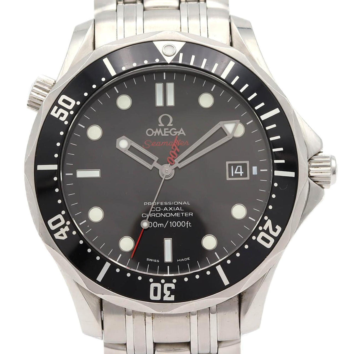 Omega Seamaster Professional 007 212.30.41.20.01.001 Black Dial 41mm Watch