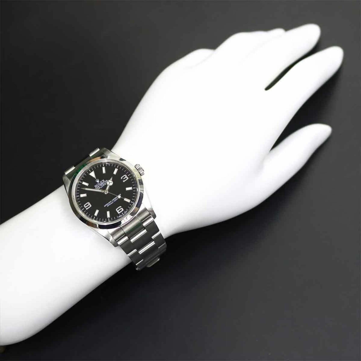 Rolex Explorer 114270 Black Dial 36mm Watch