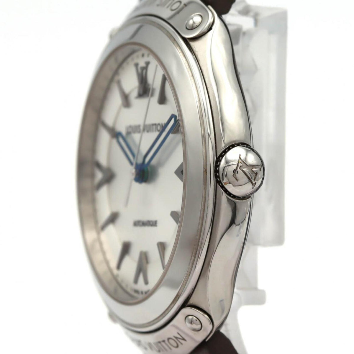 Louis Vuitton Fifty-Five Q6G20 Silver Dial 36mm Watch