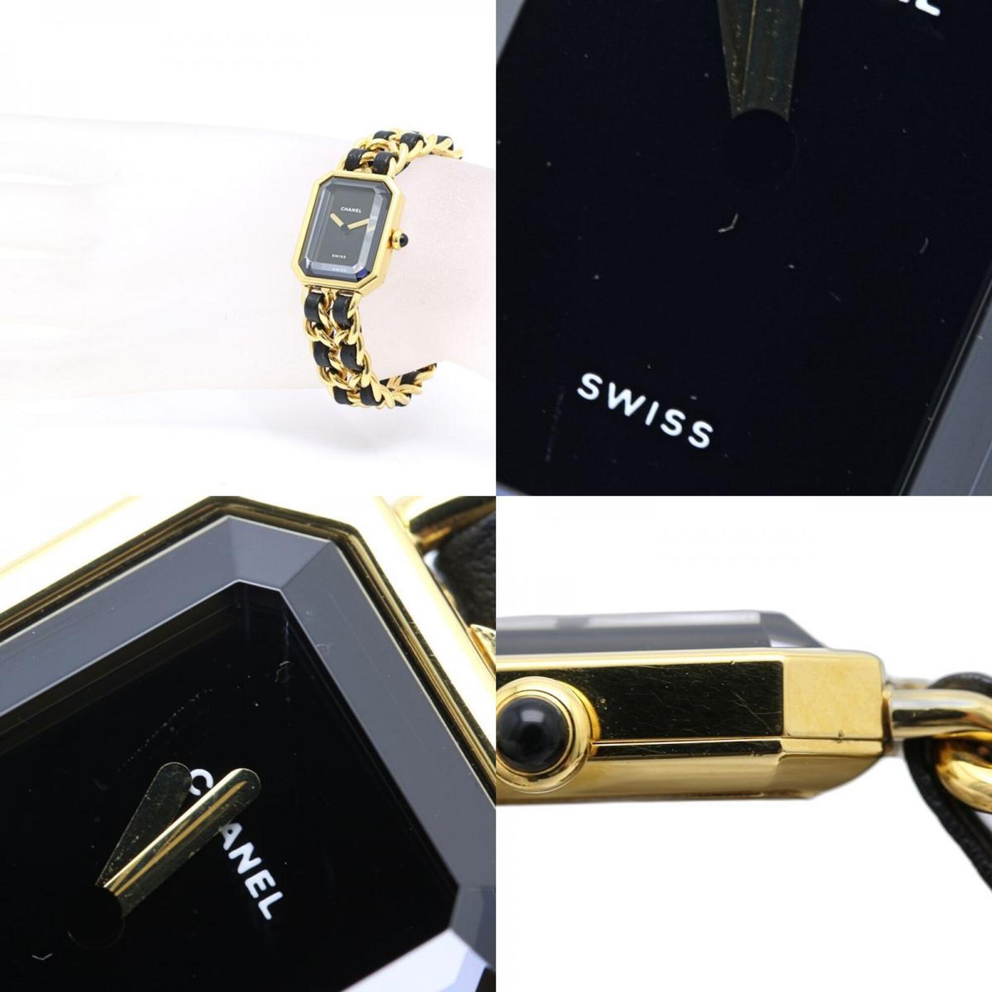 Chanel Premiere H0001 483011002 Black Dial 20mm Watch