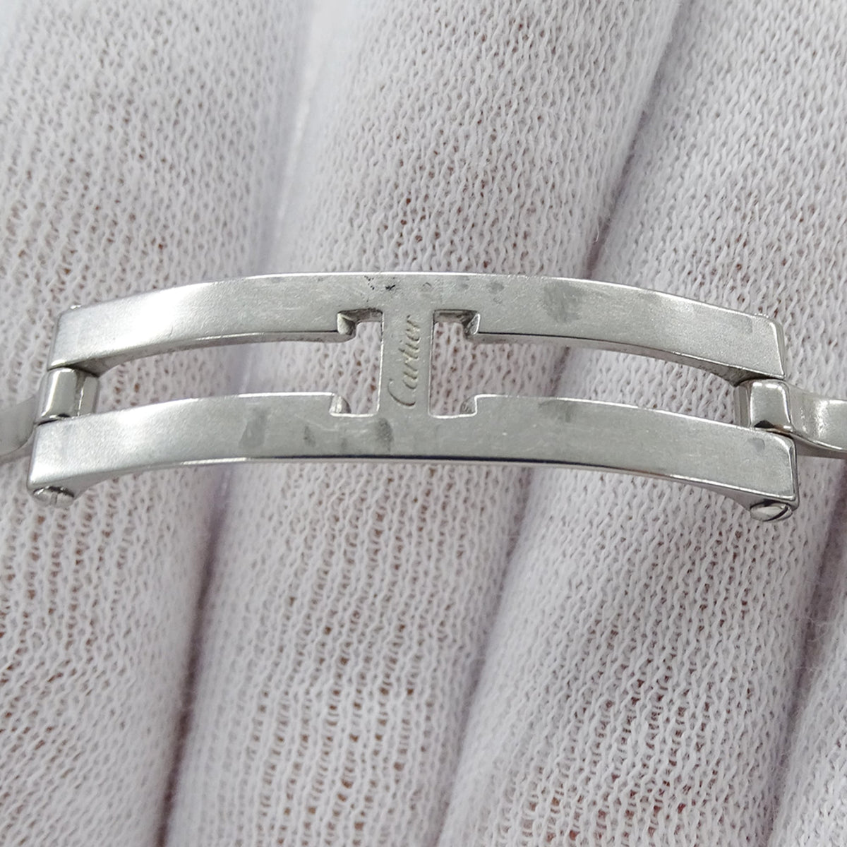 Cartier Tank Française SM W51008Q3 Elfenbein Zifferblatt 20 mm Uhr