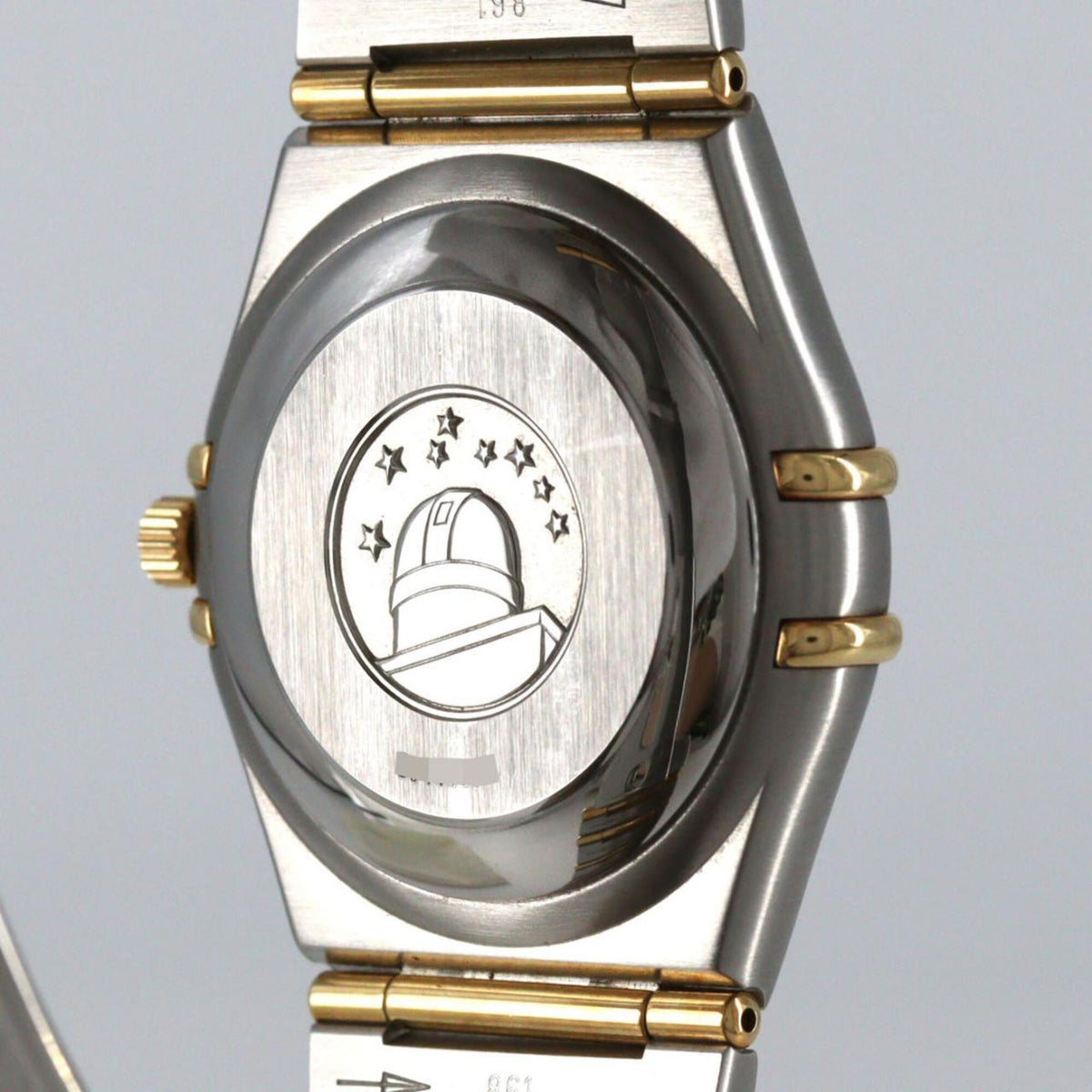 Omega Constellation 1202.1 met gouden wijzerplaat, 35 mm horloge