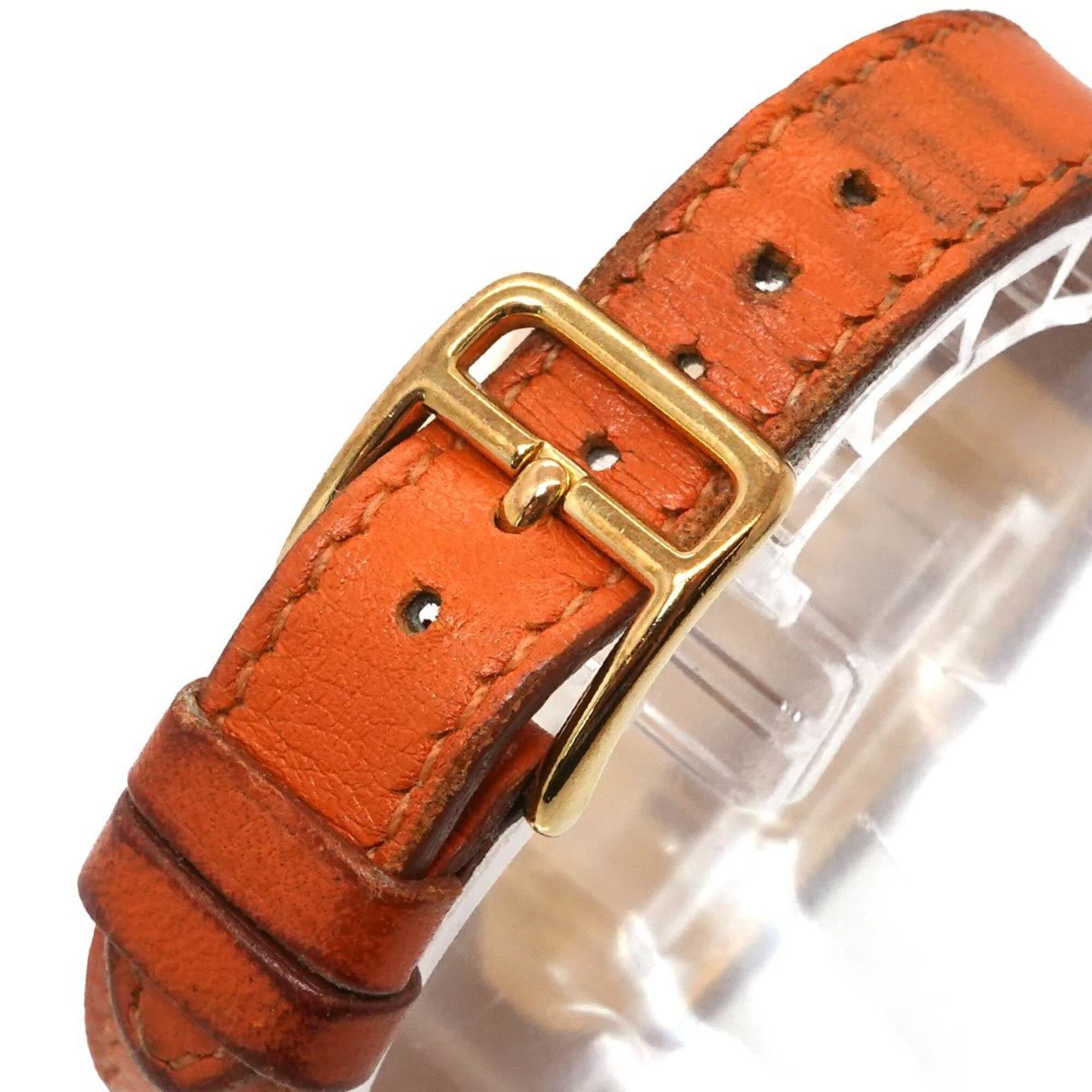 Hermes Kelly GZl1jly5 Orange Dial 20mm Watch