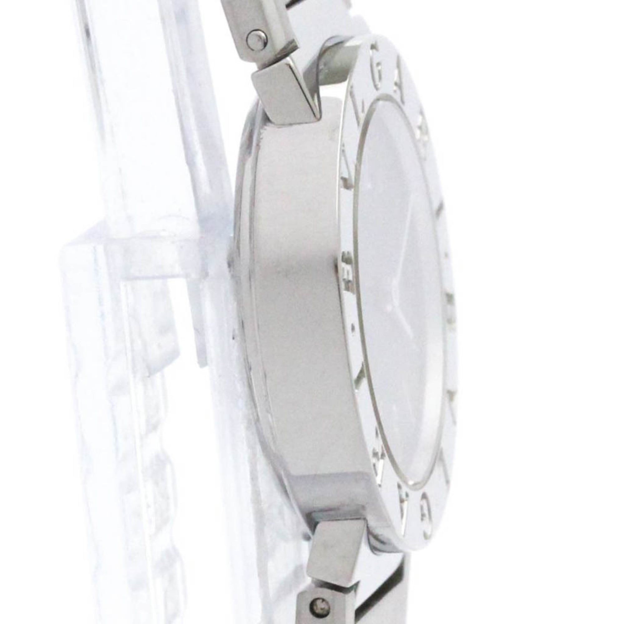 BVLGARI BVLGARI-BVLGARI stalen quartz dameshorloge BB26SSD