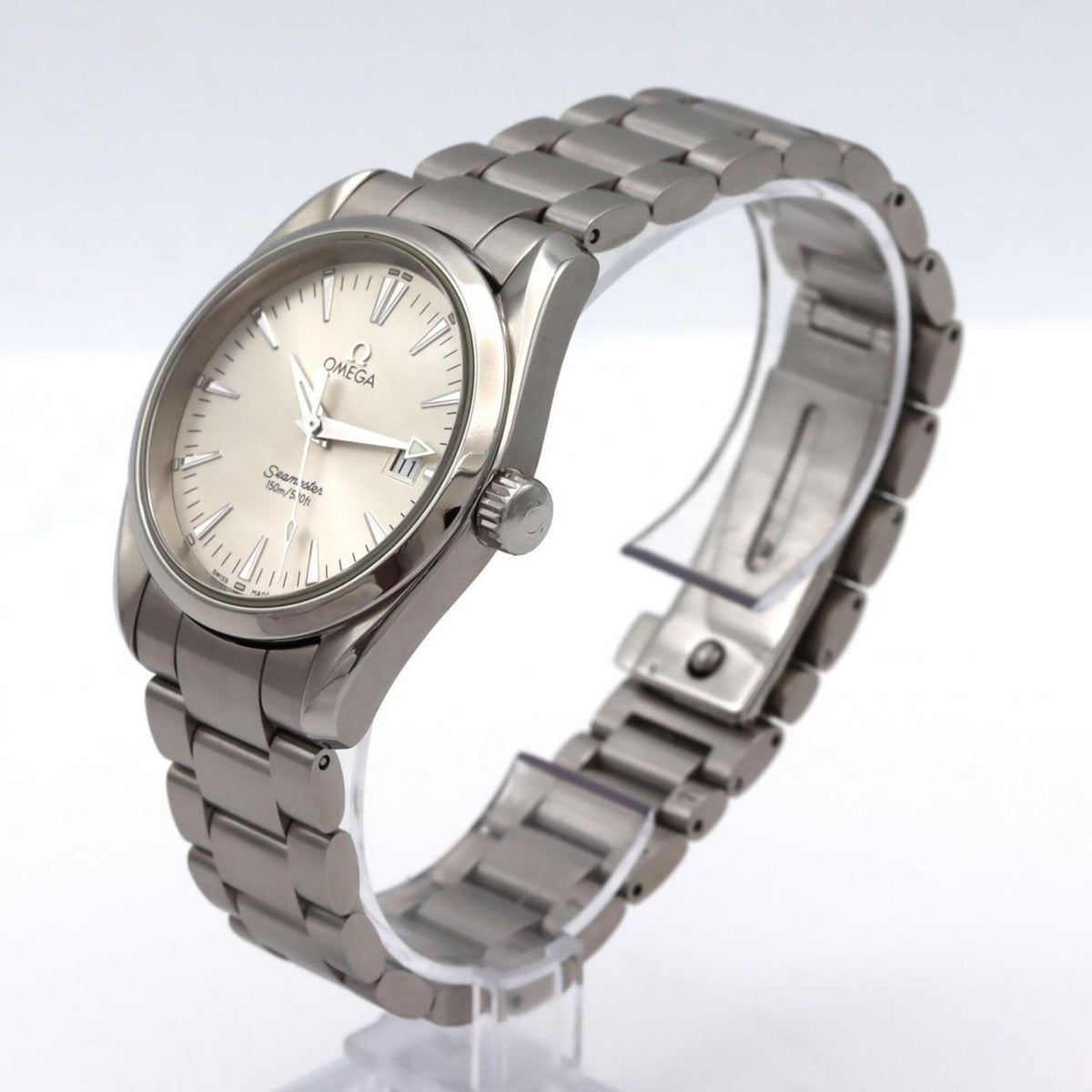 Omega Seamaster Aqua Terra 2518.3 Silver Dial 36mm Watch