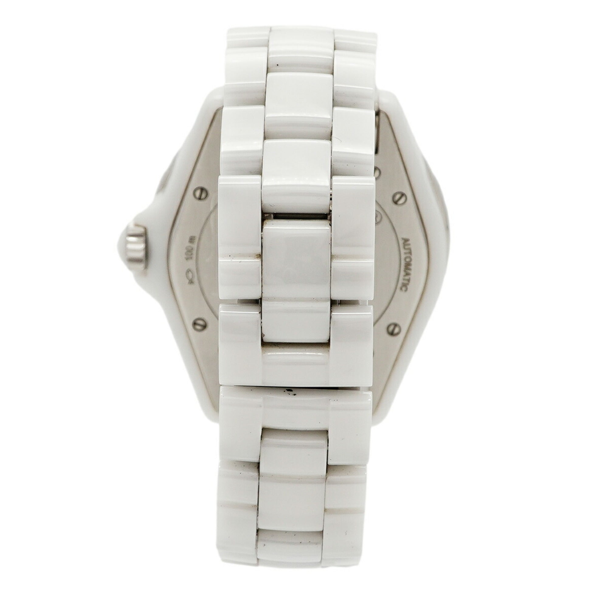 Chanel J12 GMT H3103 herenhorloge met witte wijzerplaat
