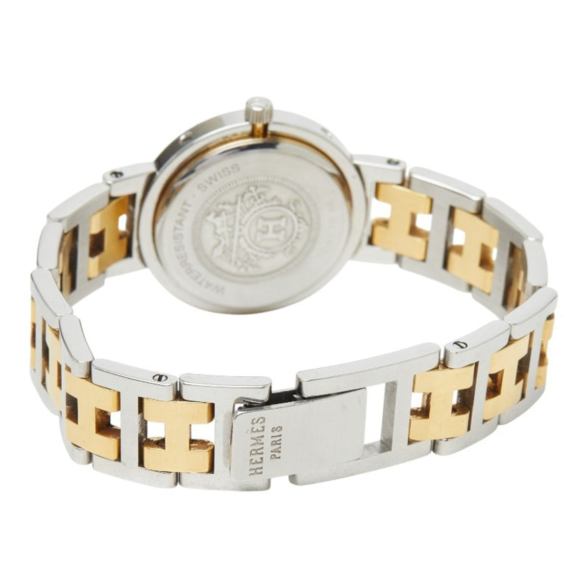 Hermes Clipper CL4.220 White Dial 24mm Watch