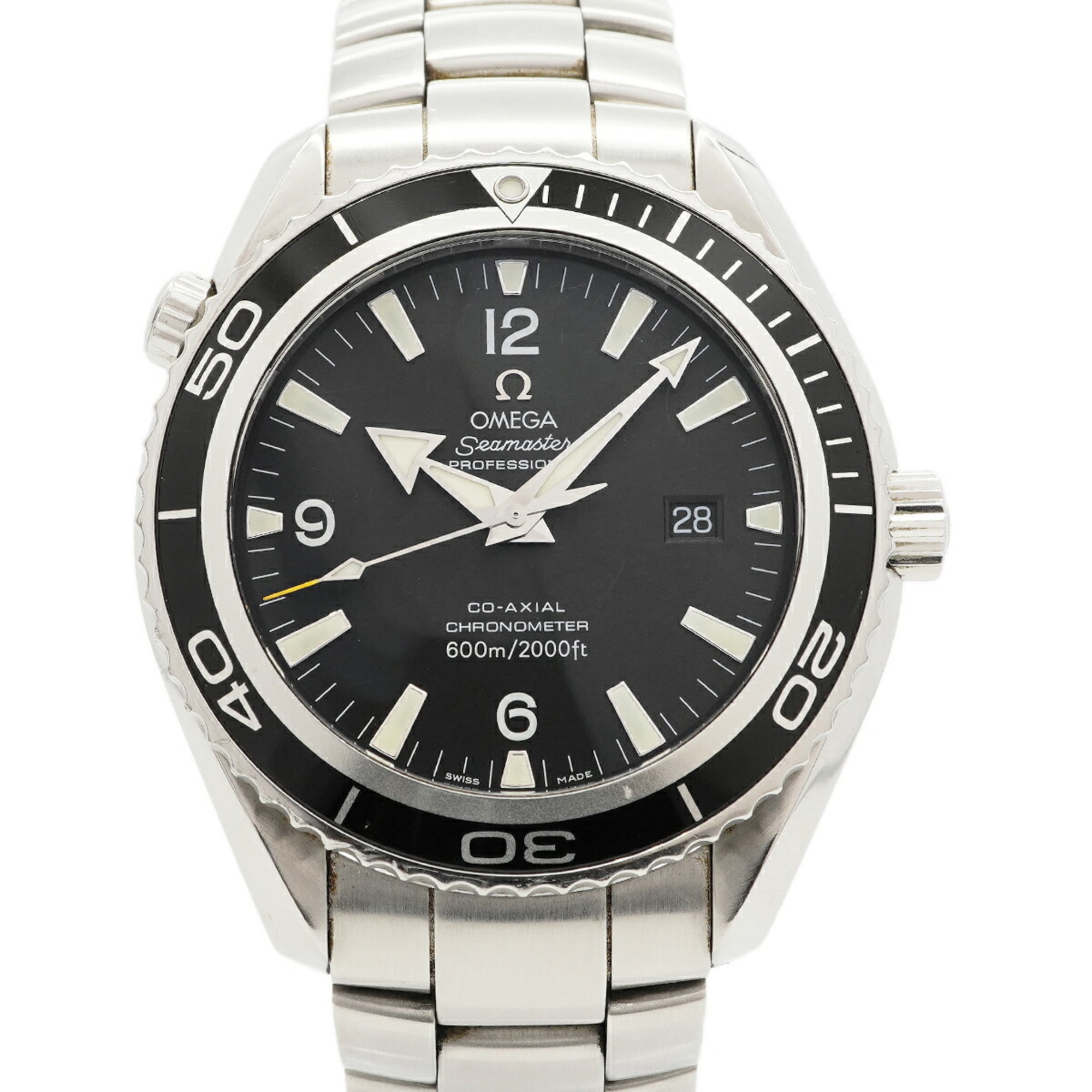 Omega Seamaster 600 Planet Ocean 2200.5 Black Dial 45mm Watch