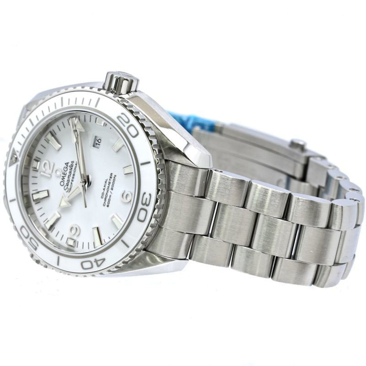 Omega Seamaster Planet Ocean 600 Co-Axial 232.30.38.20.04.001 White Dial 38mm Watch