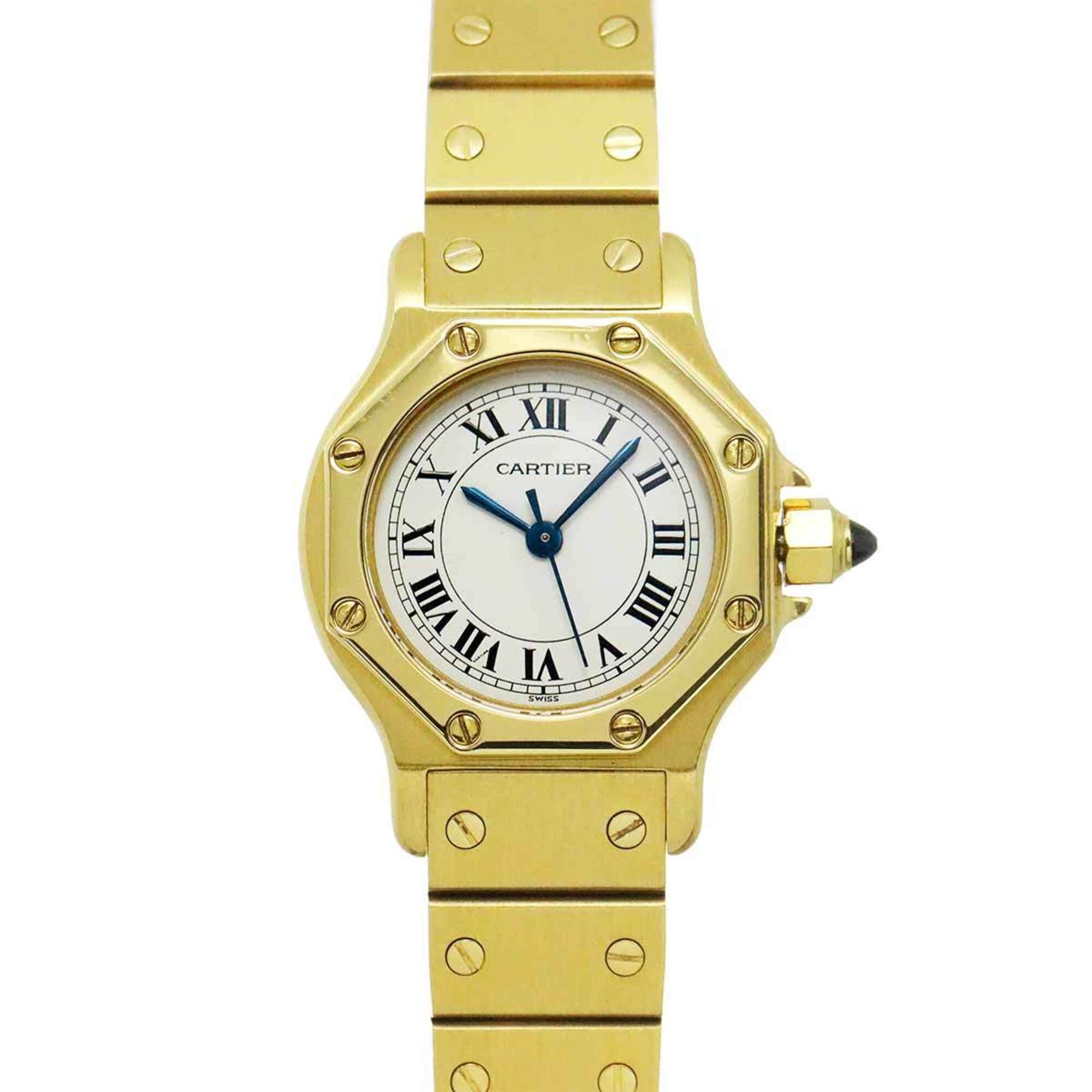 Cartier Santos Octagon SM White Dial 25mm Watch