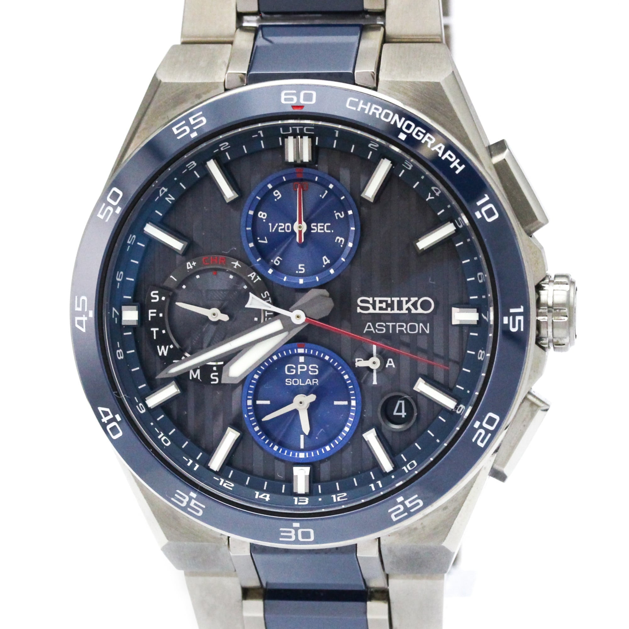 Seiko Astron SBXC165(05X83-0AF0) Blue Dial 43mm Watch