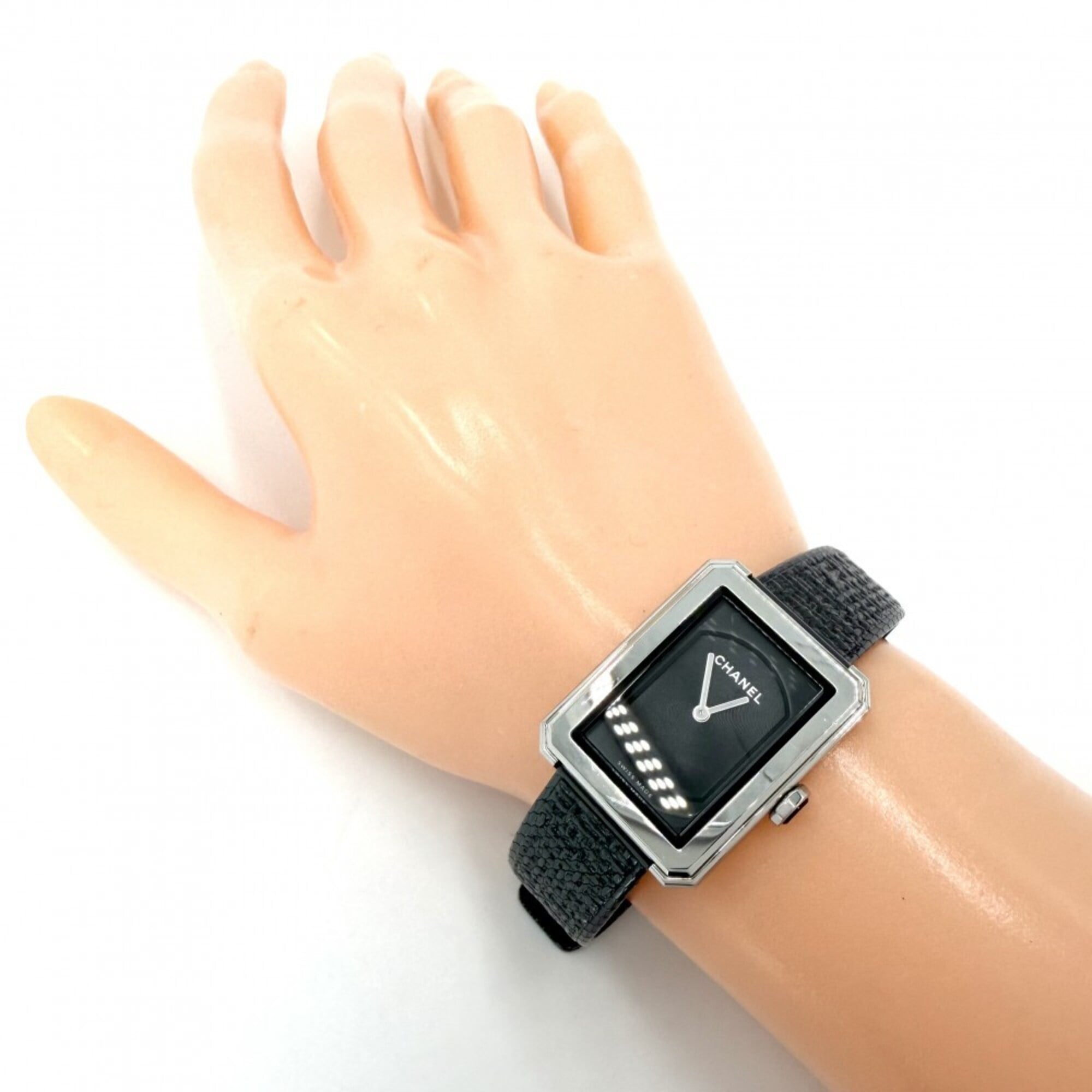 Chanel Boyfriend H5317 Black Dial 21mm Watch