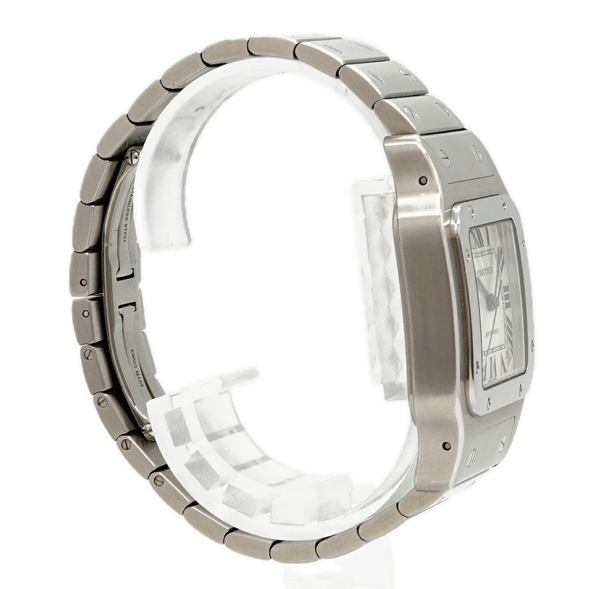 Cartier Santos Galbee XL W20098D6 Silver Dial