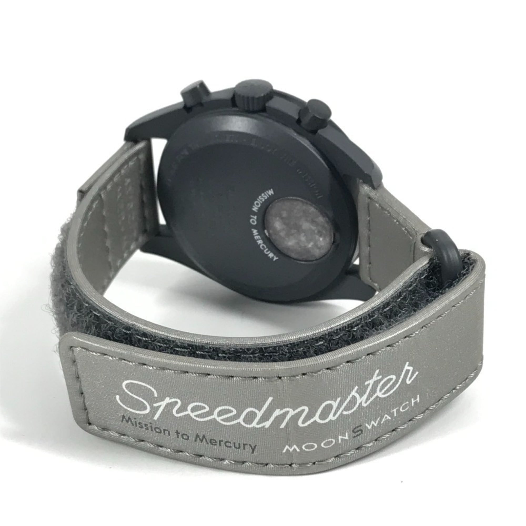 Swatch Mission to Mercury SO33A100 Grey Dial 42mm Watch