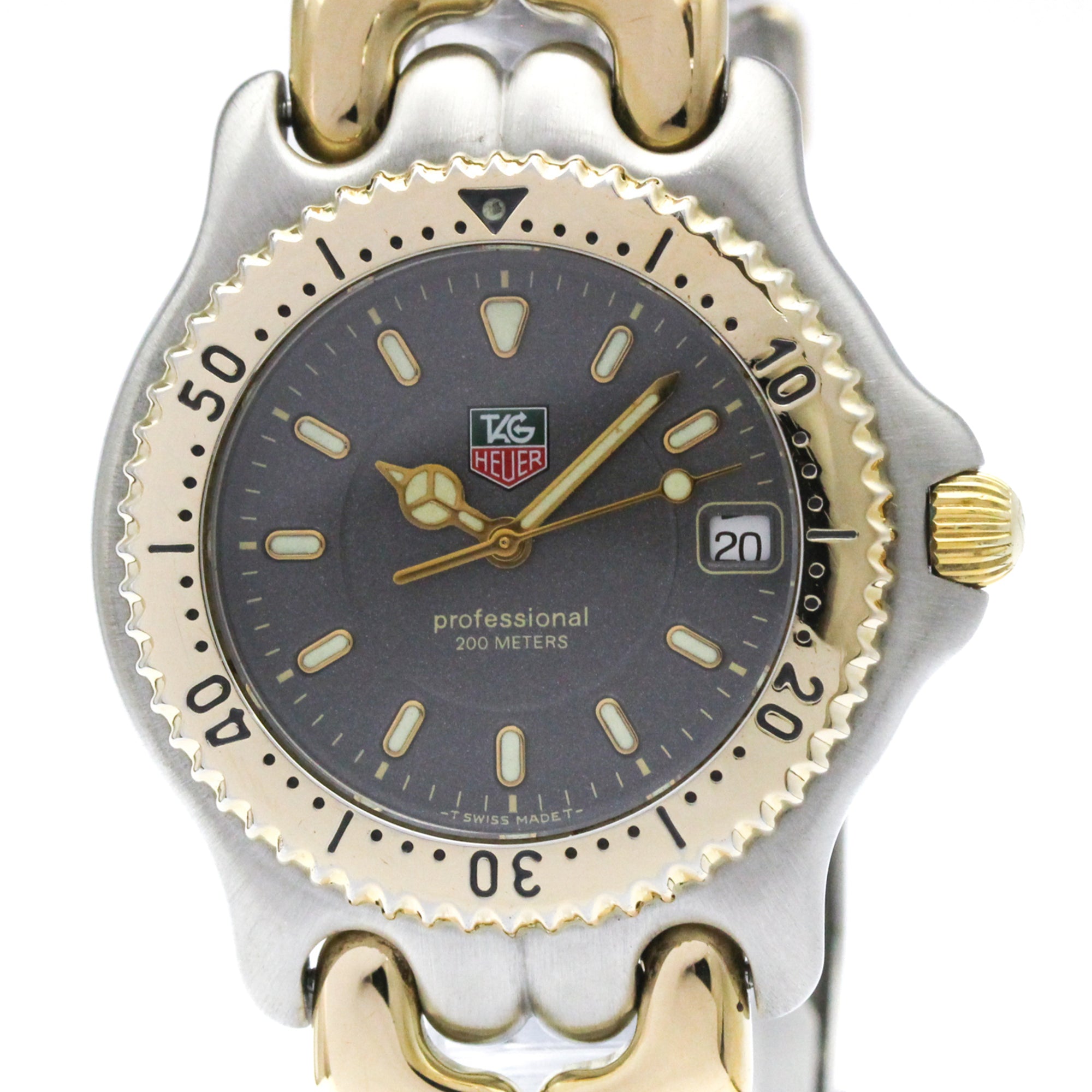 TAG Heuer Sel WG1120 Grey Dial 38mm Watch