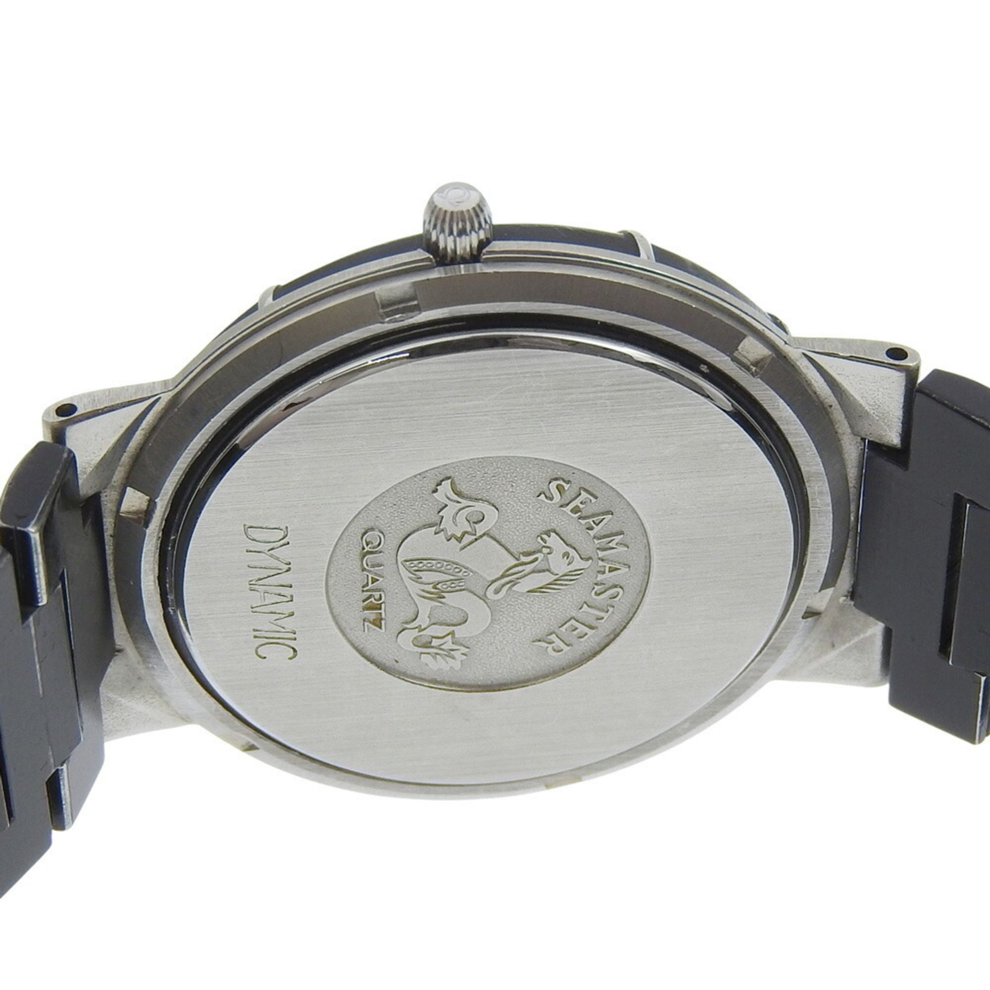 OMEGA Seamaster Dynamic Uhr aus Edelstahl mit QuarzUhrwerk, analoger Anzeige, mehrfarbigem Zifferblatt, Unisex