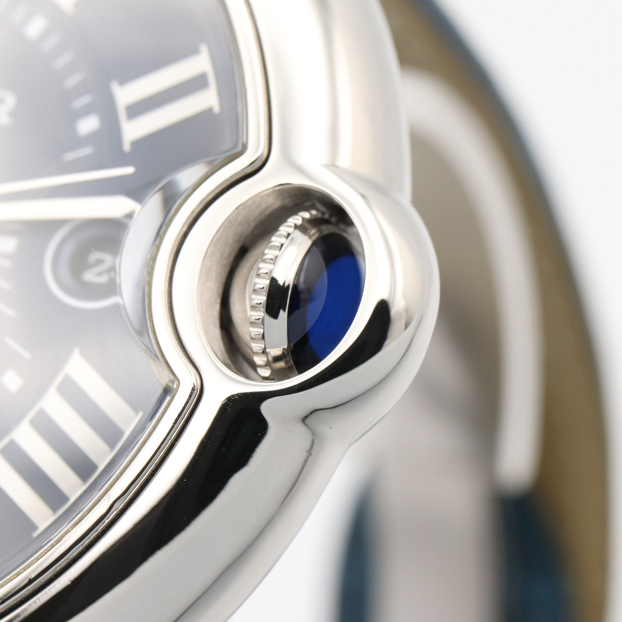 Montre Cartier Ballon Bleu WSBB0025, cadran bleu, 42 mm