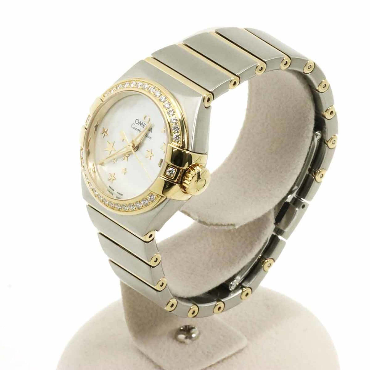 Omega Constellation Co-Axial Combination 123 25 27 20 55 005 White shell Dial 27mm Watch