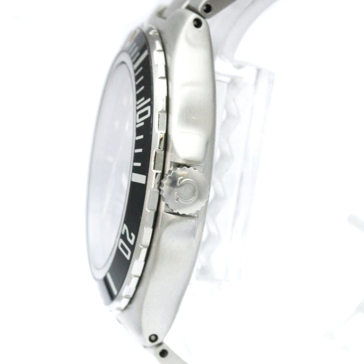 Omega Seamaster 396.1052 horloge met zwarte wijzerplaat, 36 mm