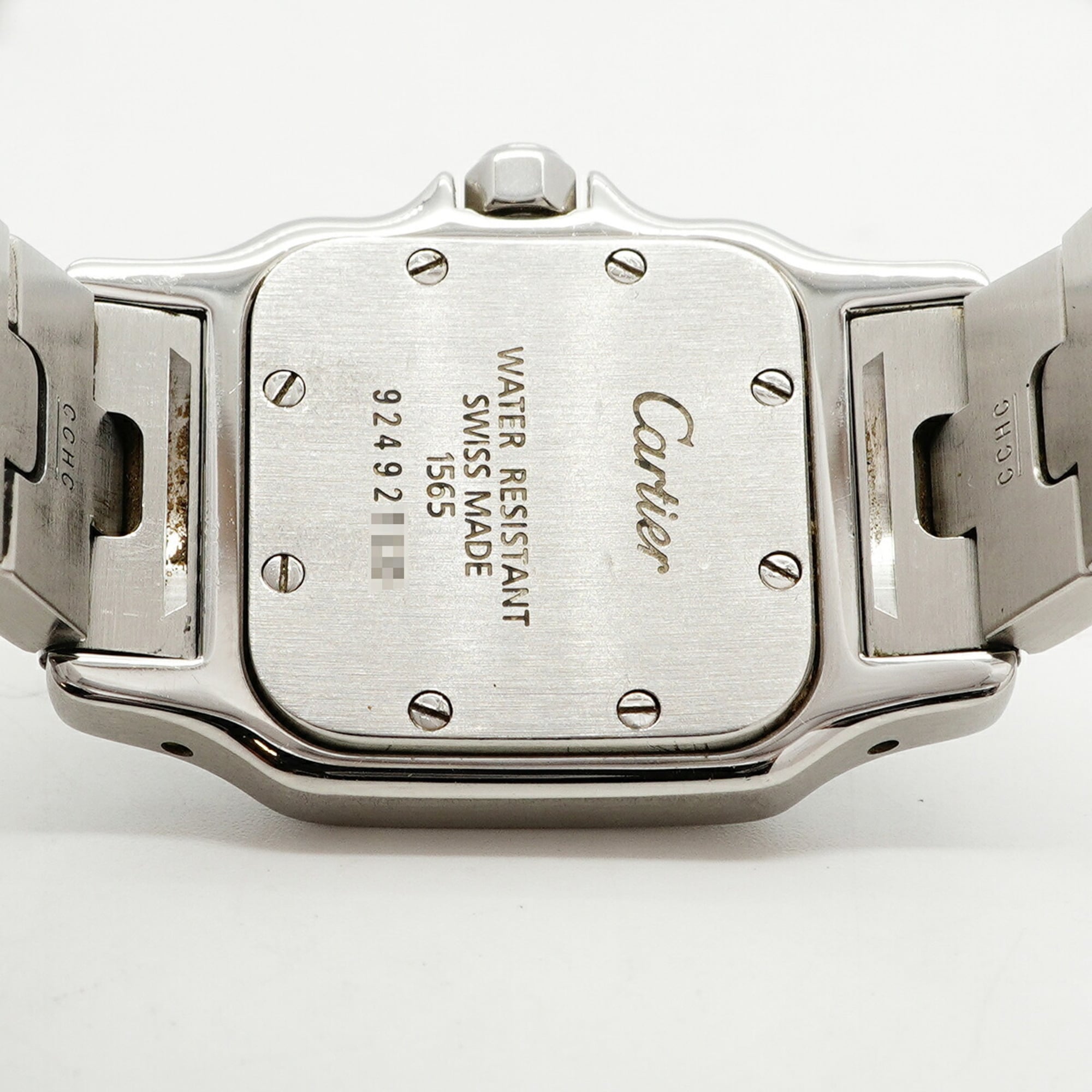 Cartier Santos W20056D6 Ivory Dial 23mm Watch